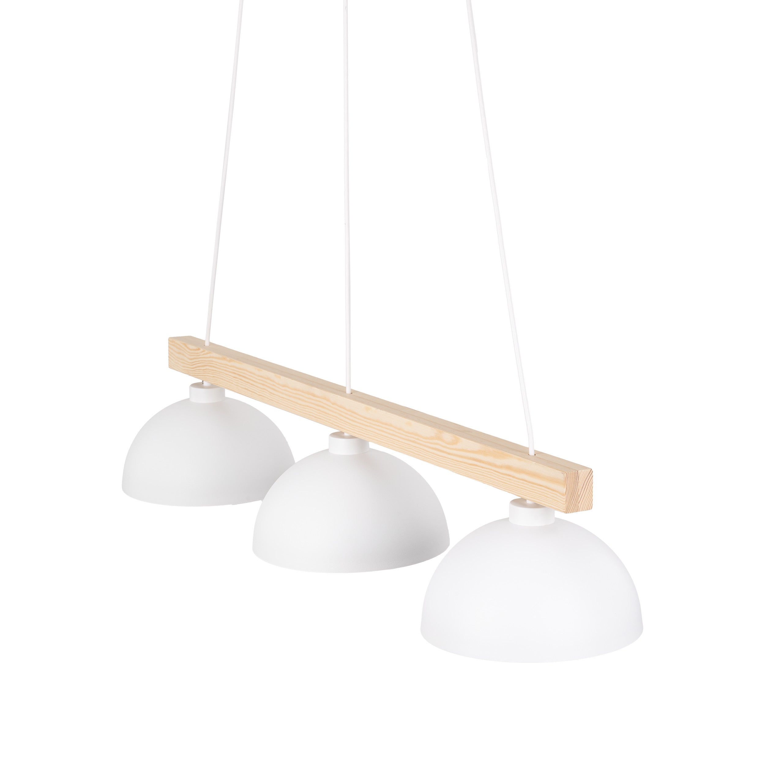 OSLO White Scandinavian Pendant Light 3