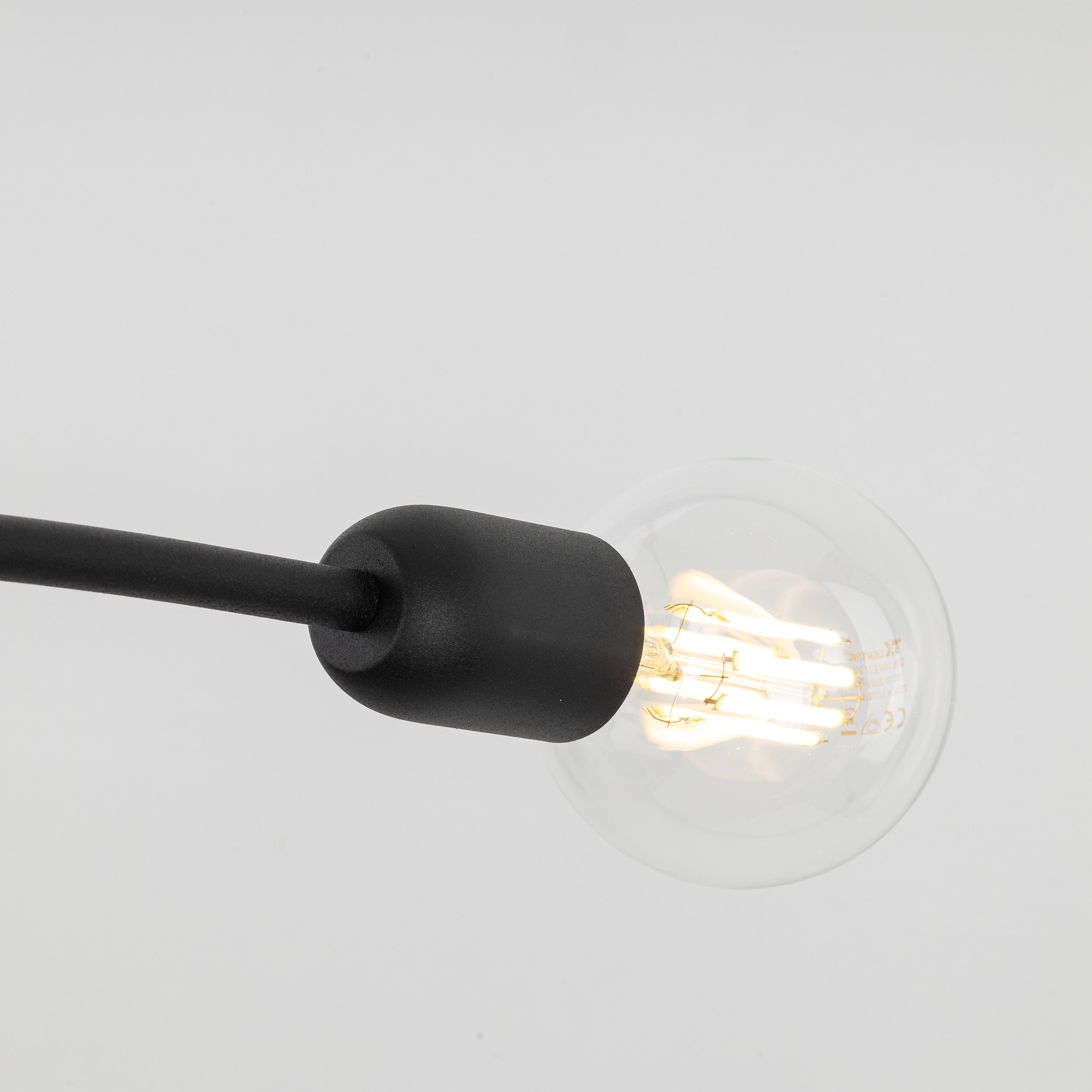 HELIX Black Minimalist Pendant Light 4 (Clearance)
