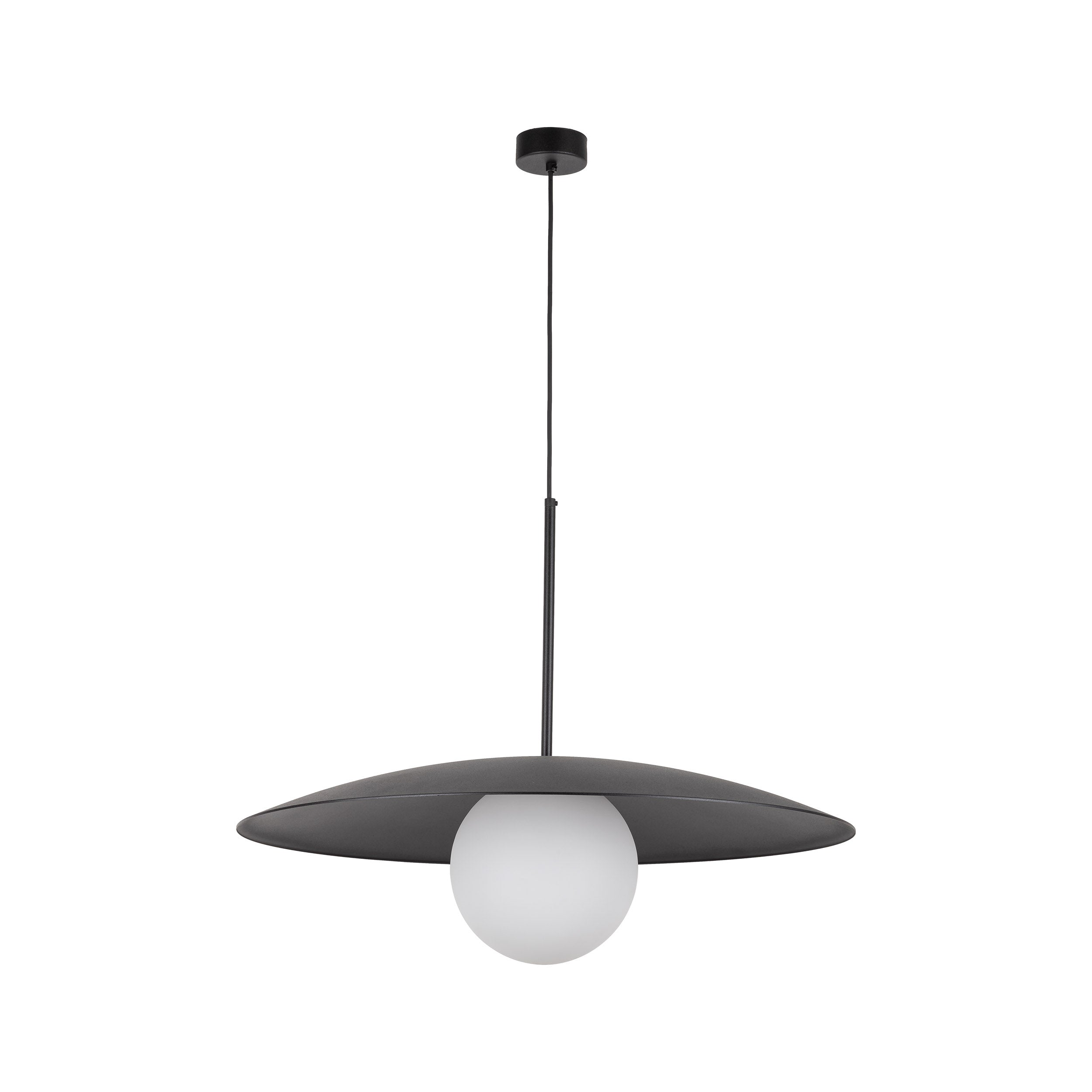 Slate Mid-Century Modern Pendant Ceiling Light for Kitchen Island, Dining Room & Statement Interior Lighting