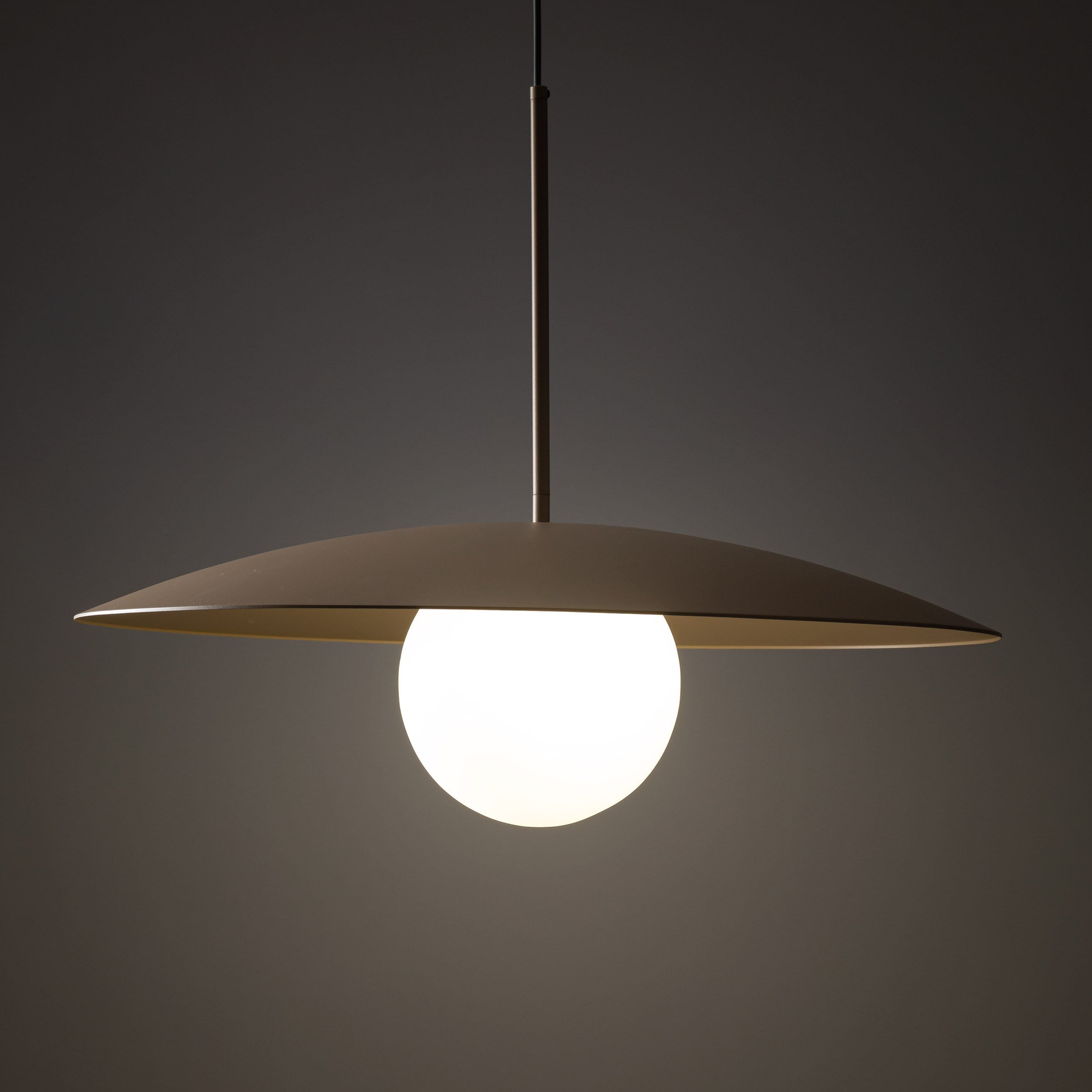 Slate Mid-Century Modern Pendant Ceiling Light for Kitchen Island, Dining Room & Statement Interior Lighting