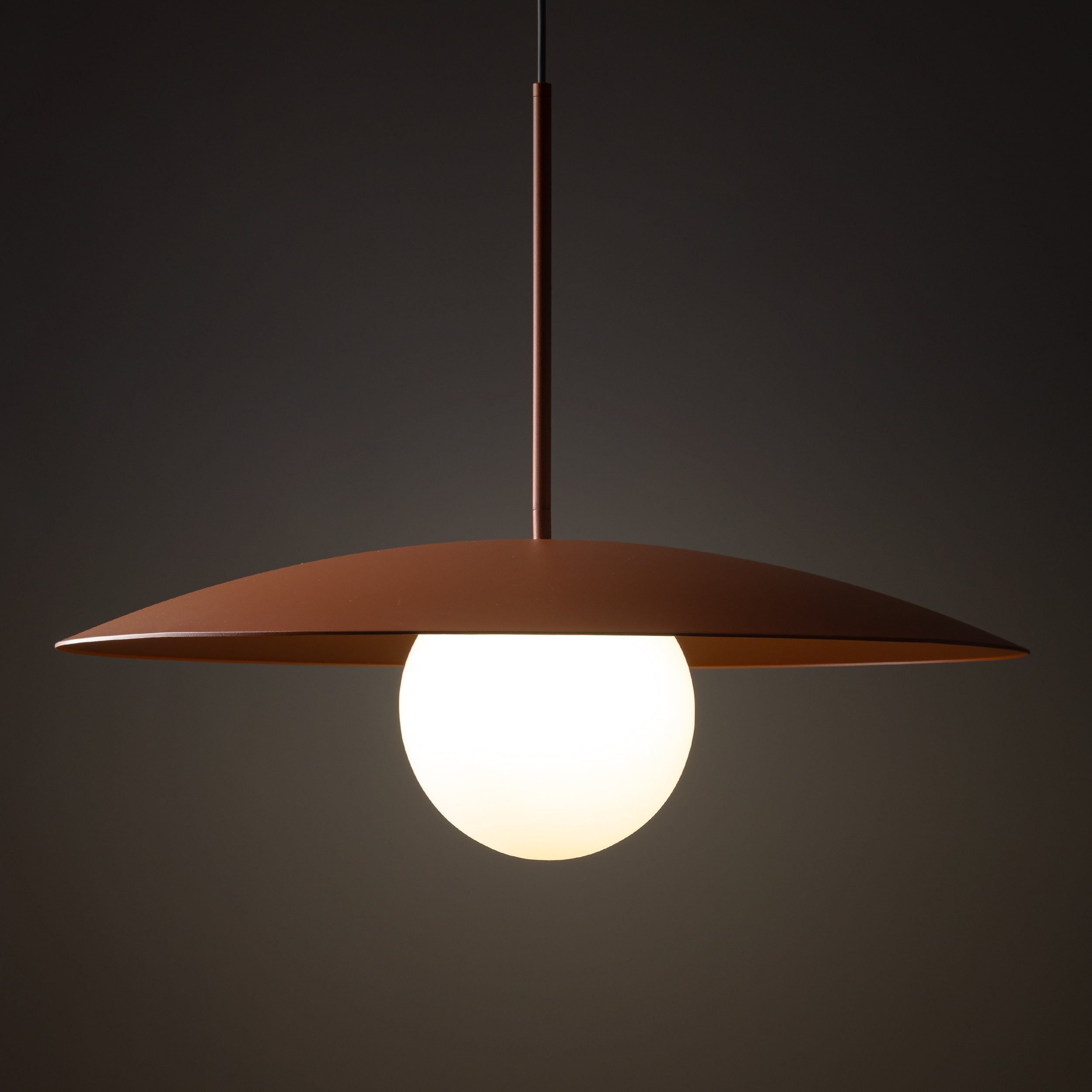 Slate Mid-Century Modern Pendant Ceiling Light for Kitchen Island, Dining Room & Statement Interior Lighting