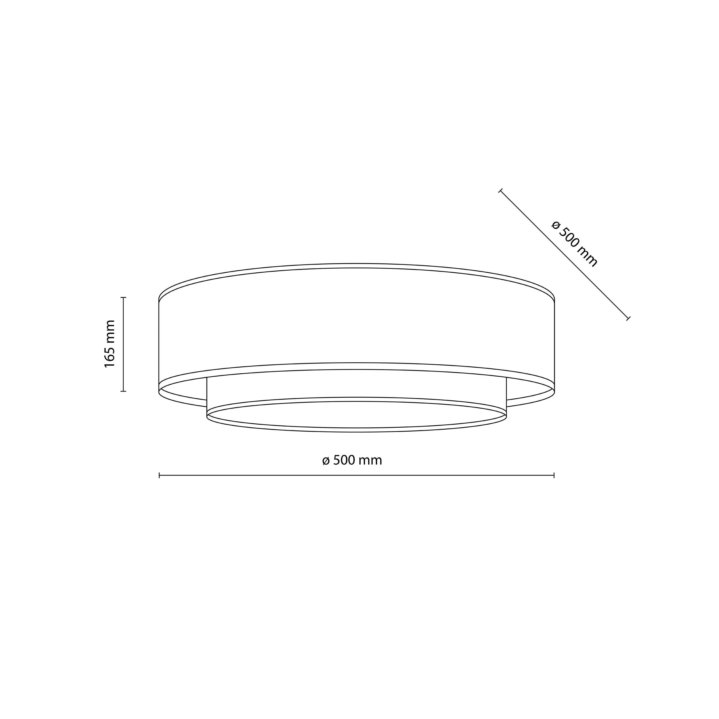 CALISTO JUTE Natural Woven Flush Mount Ceiling Light Fixture for Kitchen, Hallway & Living Room – Scandinavian Minimalist Lighting