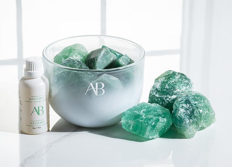 Aventurine Crystal Fragrance Bowl