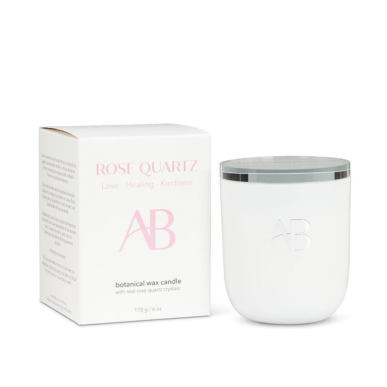 Rose Quartz Small Candle