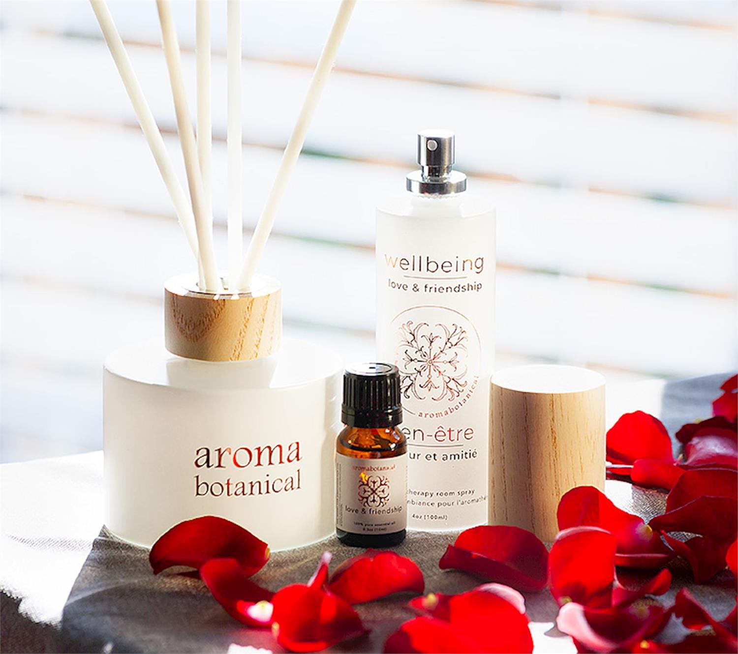 Petite bougie d'aromathérapie d'amour