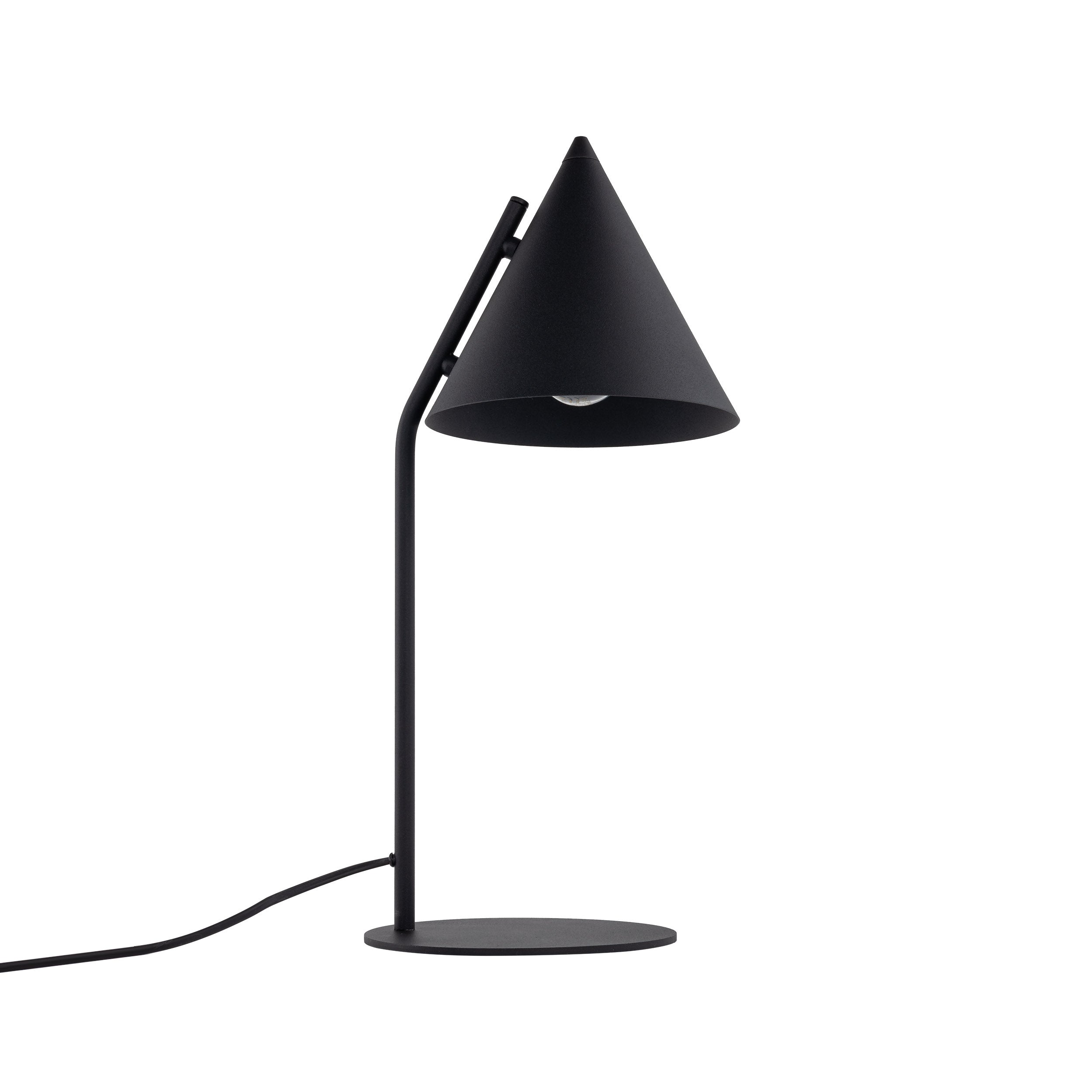 CONO Black Modern Minimalist Night Lamp
