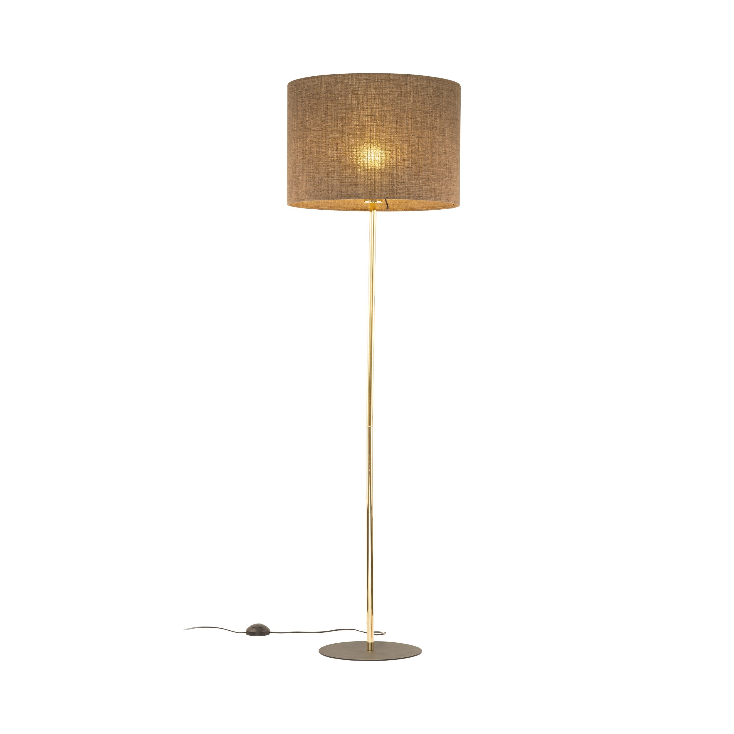 UMBERTO Brown Modern Floor Lamp