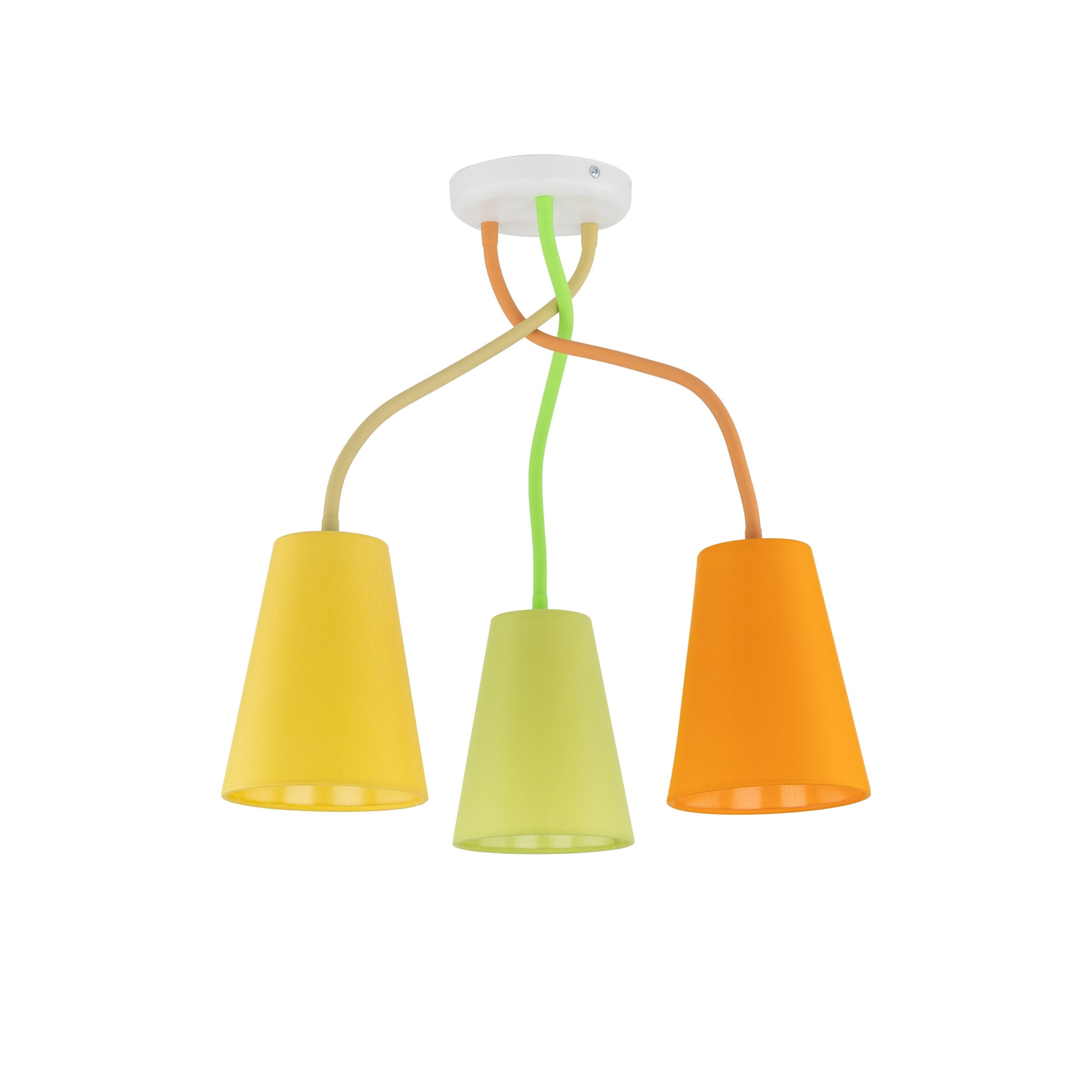 WIRE Adjustable 3-Light Ceiling Lamp for Kids Room & Nursery