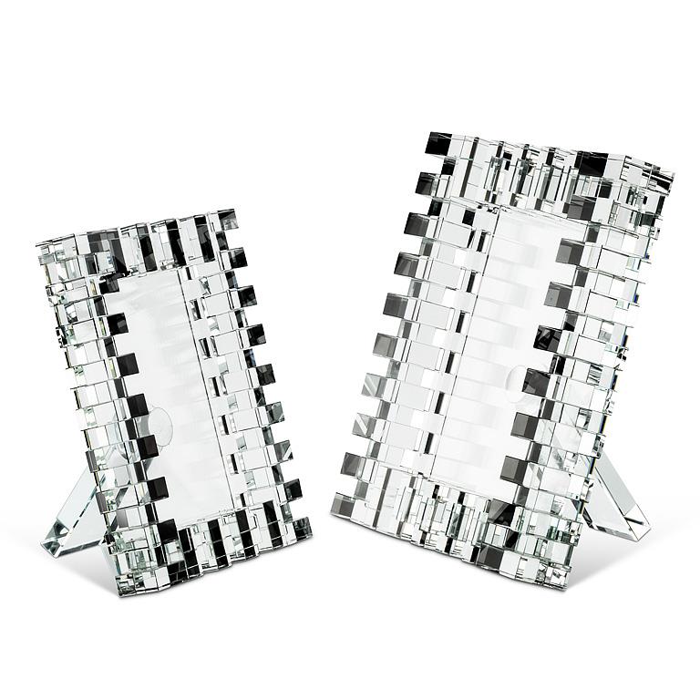 Small Optical Glass Ledge Photo Frame – 4x6 Display Frame (6.5x8.5")