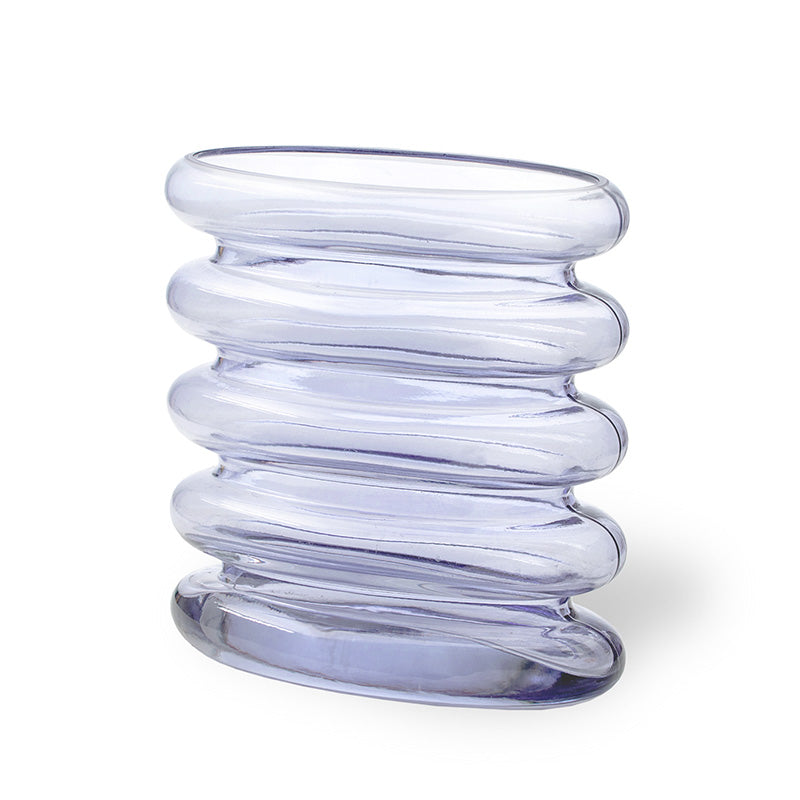 Repeat Vase, Blue Purple