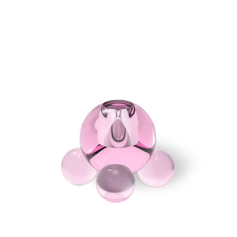 Bubble Sphere Candle Holder - Pink