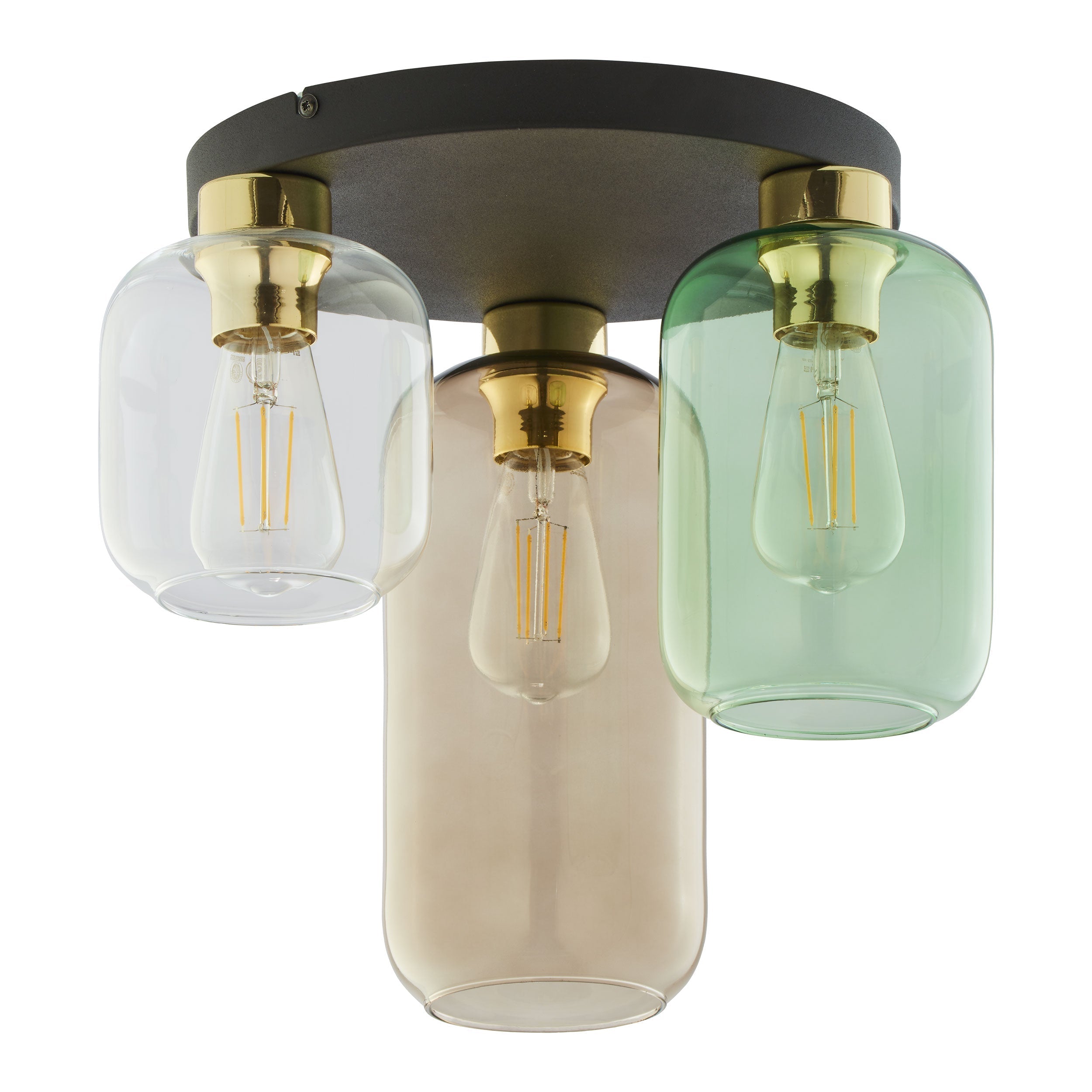 Marco Mid-Century Modern Flush Mount Light 3
