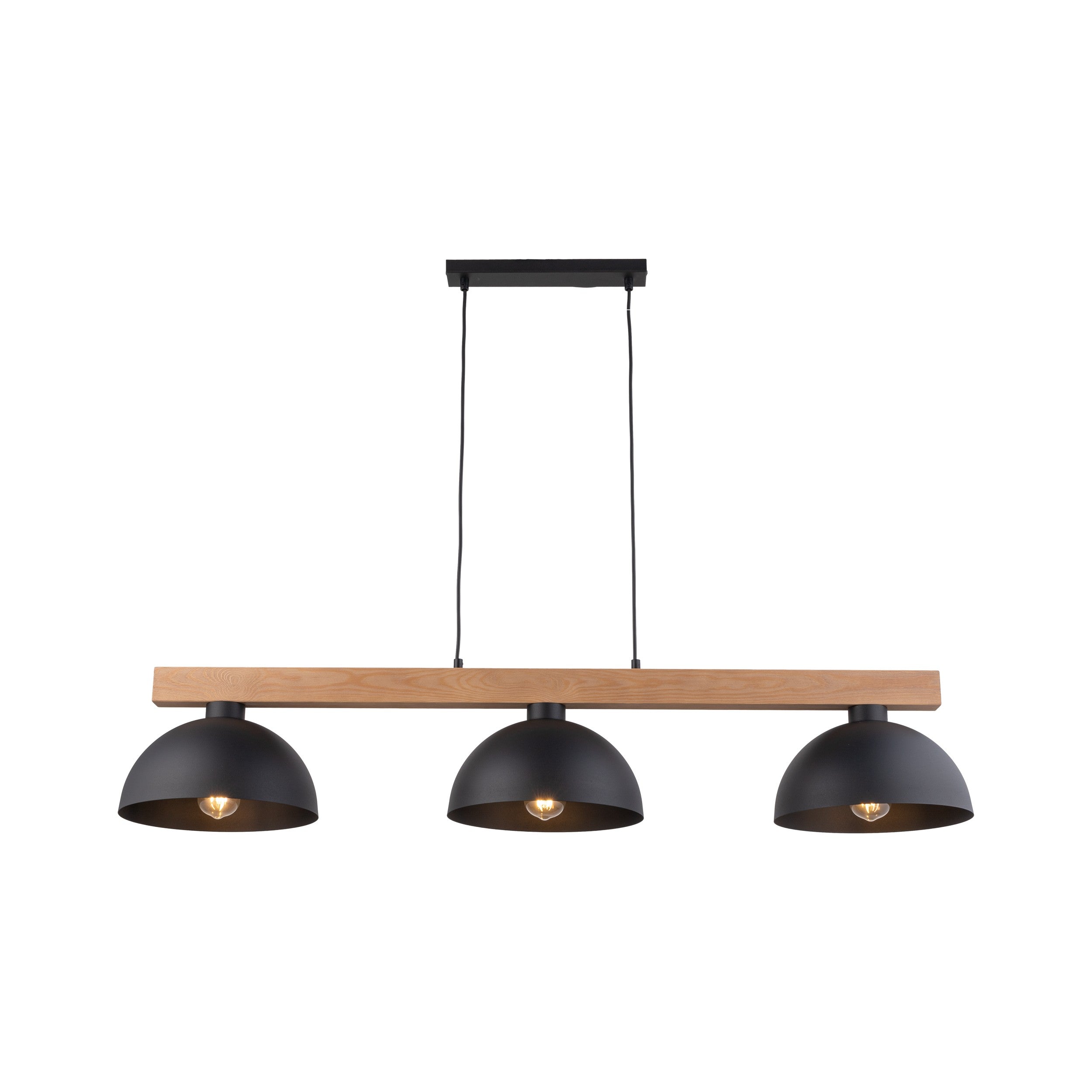 OSLO Black Scandinavian Pendant Light 3Oslo Black Scandinavian Minimalist Pendant Ceiling Light for Kitchen Island, Dining Room & Modern Interiors 3