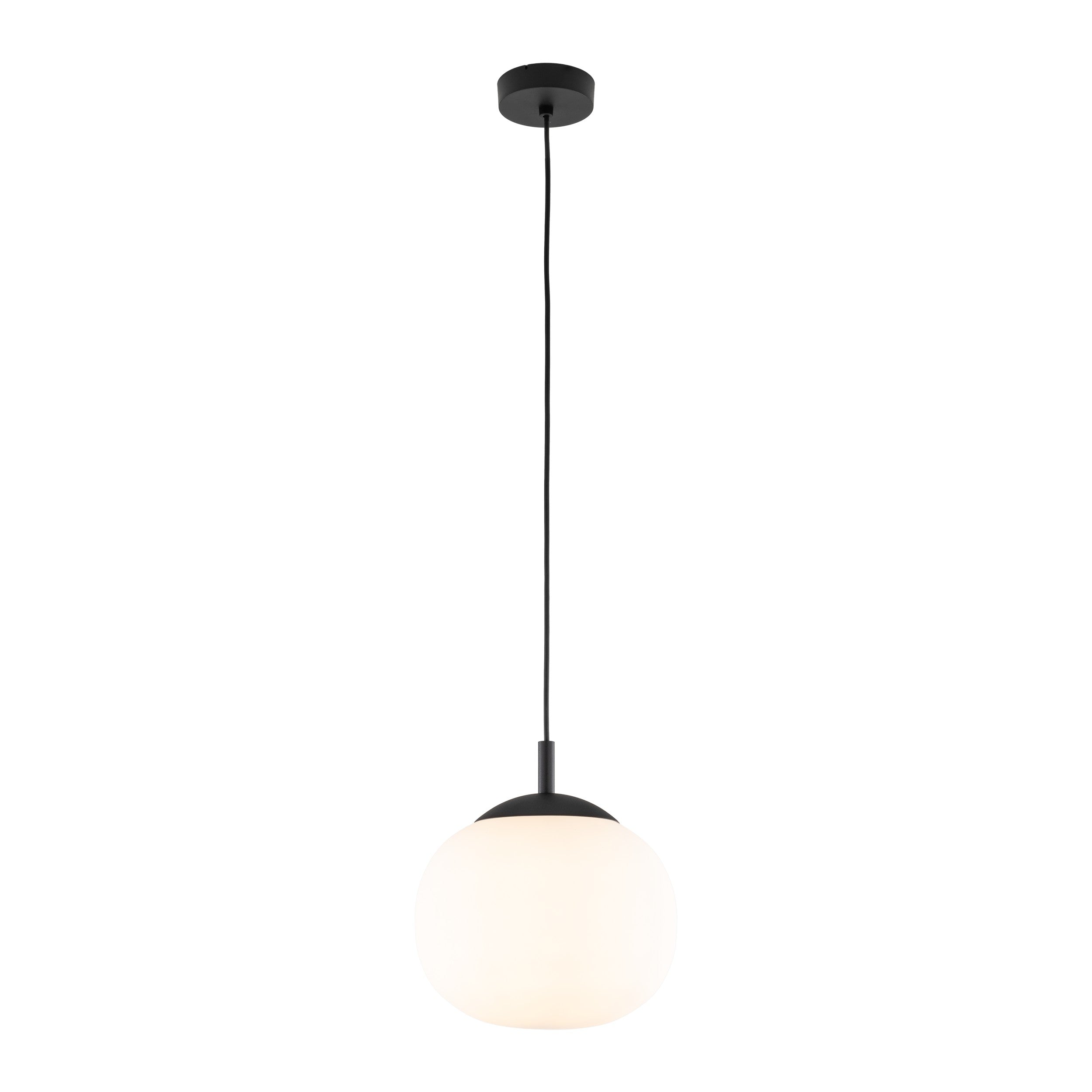 VIBE White Glass Scandinavian Pendant Light