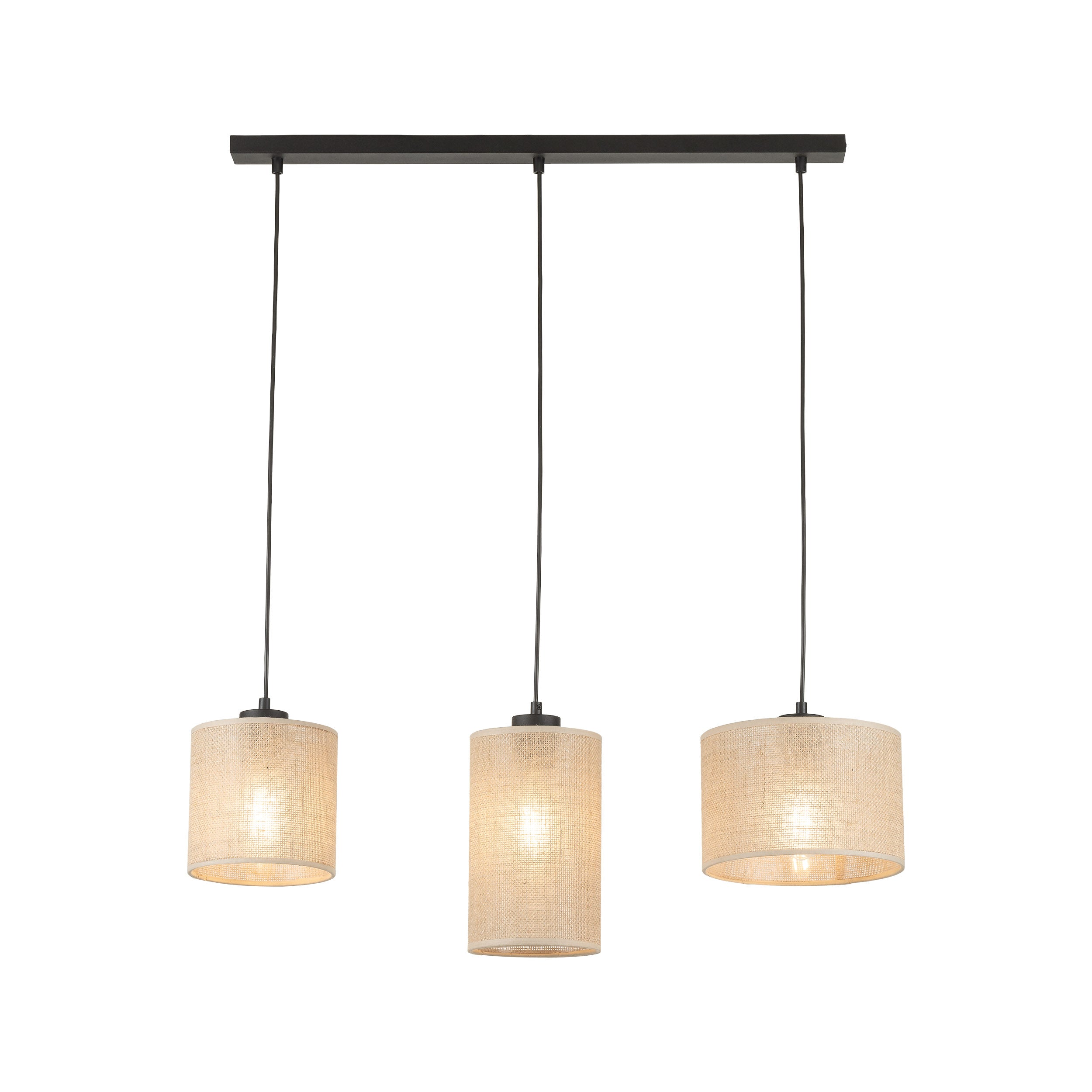JUTE Natural Pendant Light 3