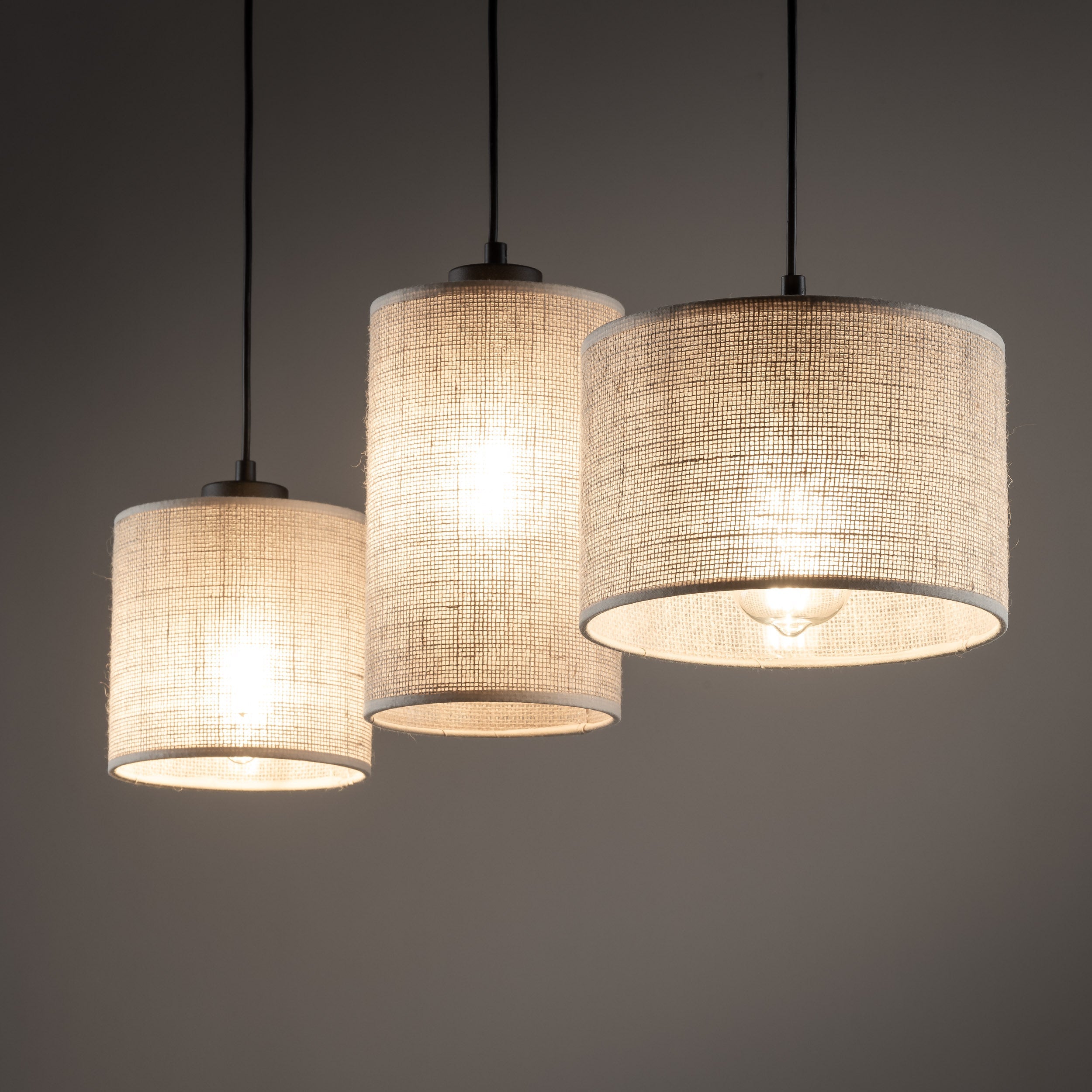 JUTE Natural Pendant Light 3
