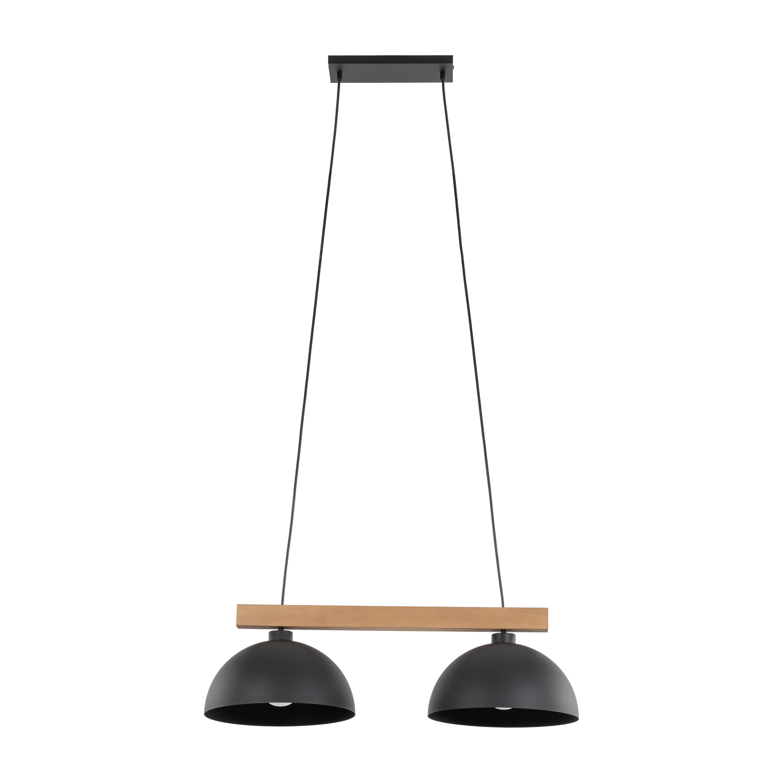 Oslo Black Scandinavian Minimalist Pendant Ceiling Light for Kitchen Island & Dining Room