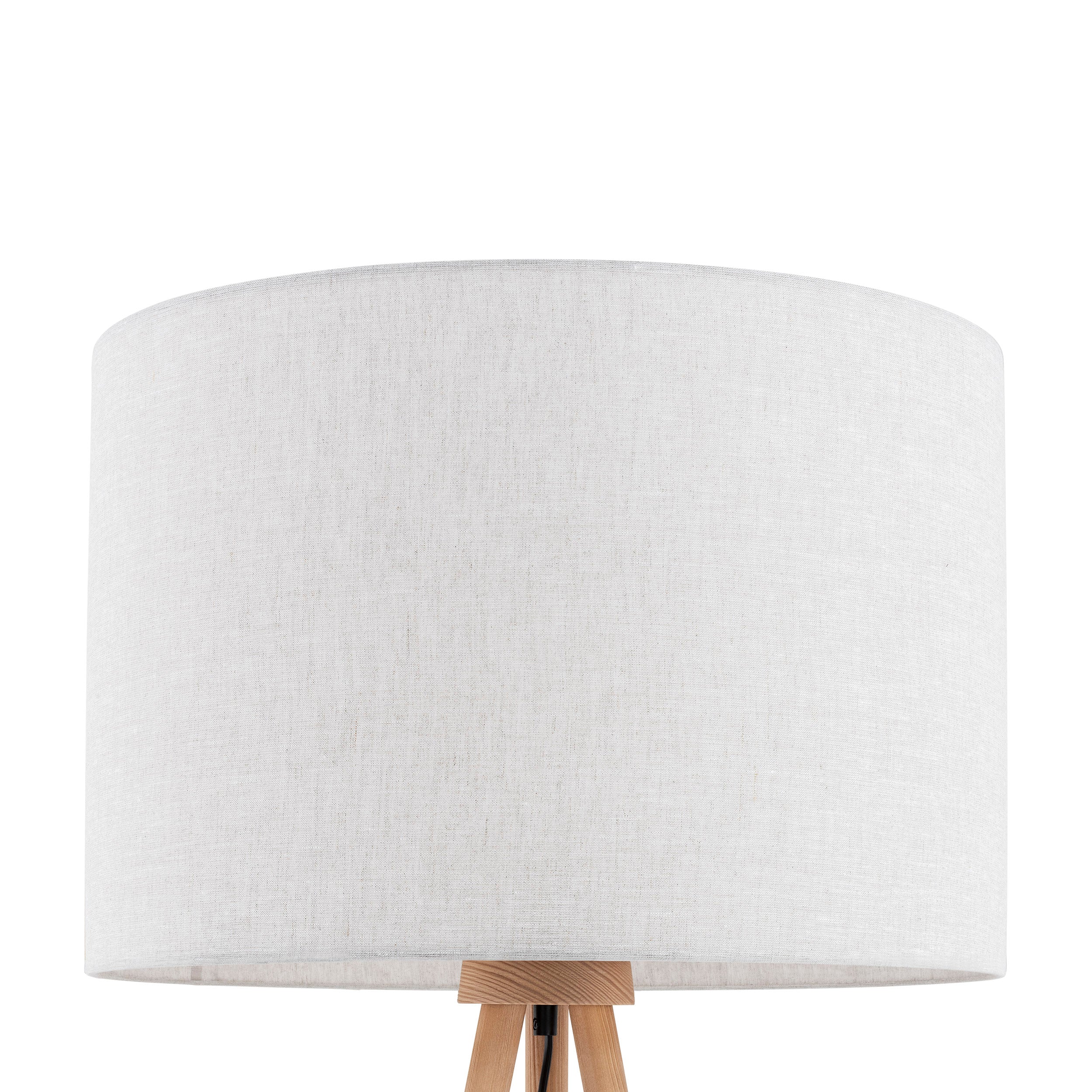 TOKYO Beige Linen Floor Lamp for Living Room, Bedroom & Reading Nook – Scandinavian Minimalist Design
