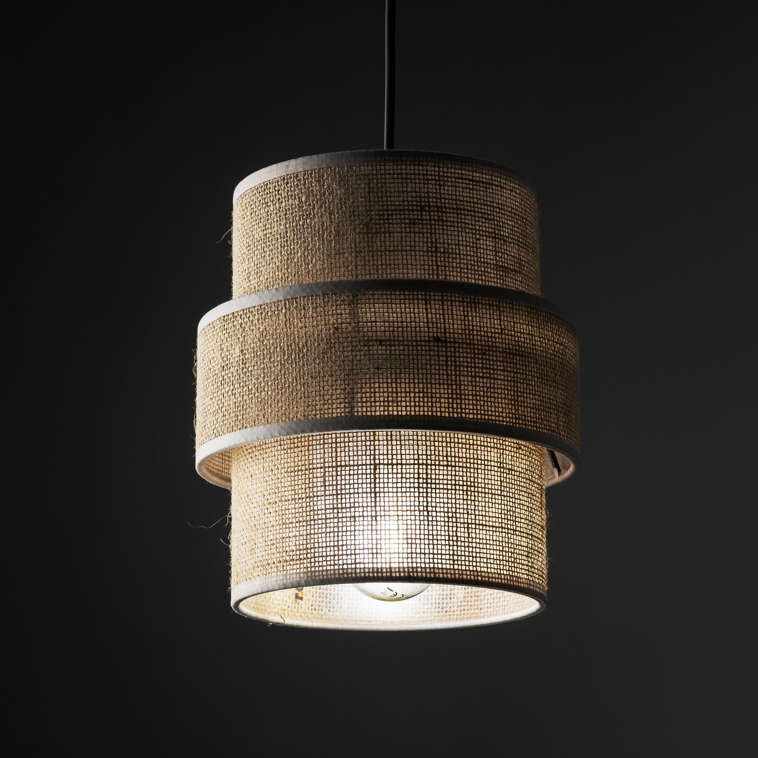 CALISTO JUTE Natural Pendant Lamp