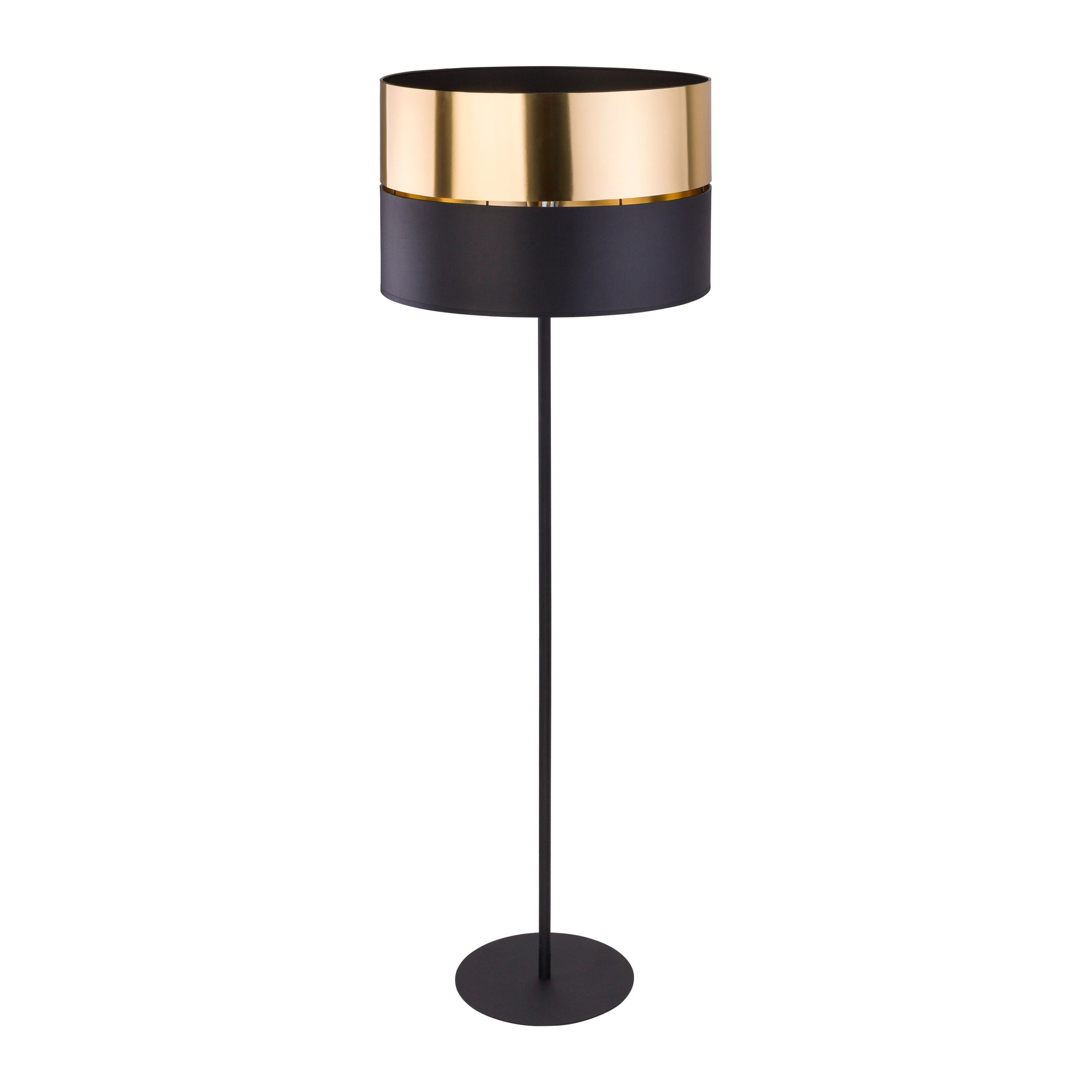 HILTON Black Gold Floor Lamp (Clearance)
