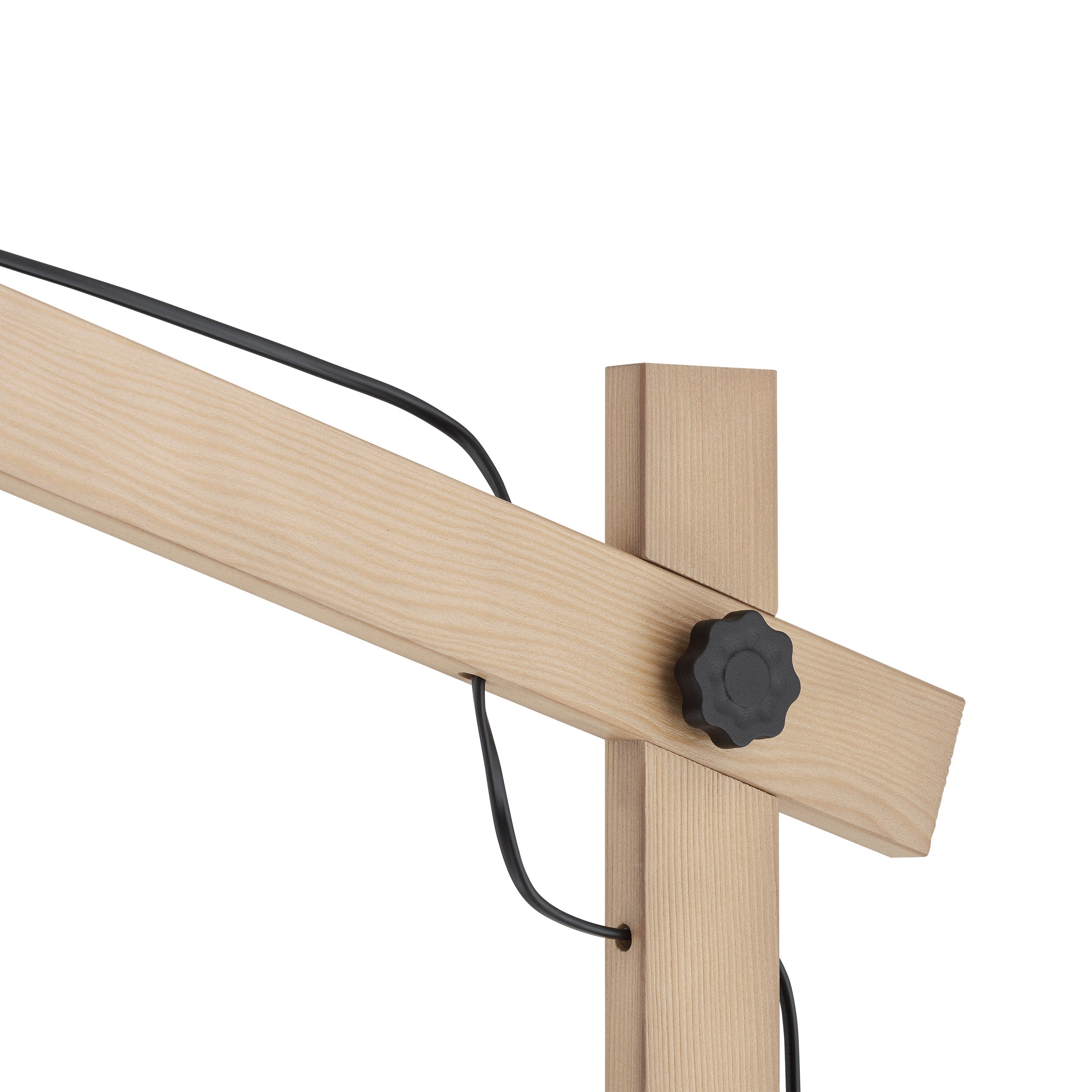 OSLO Black Scandinavian Floor Lamp for Living Room, Bedroom & Office – Modern Minimalist Lighting (Clearance)