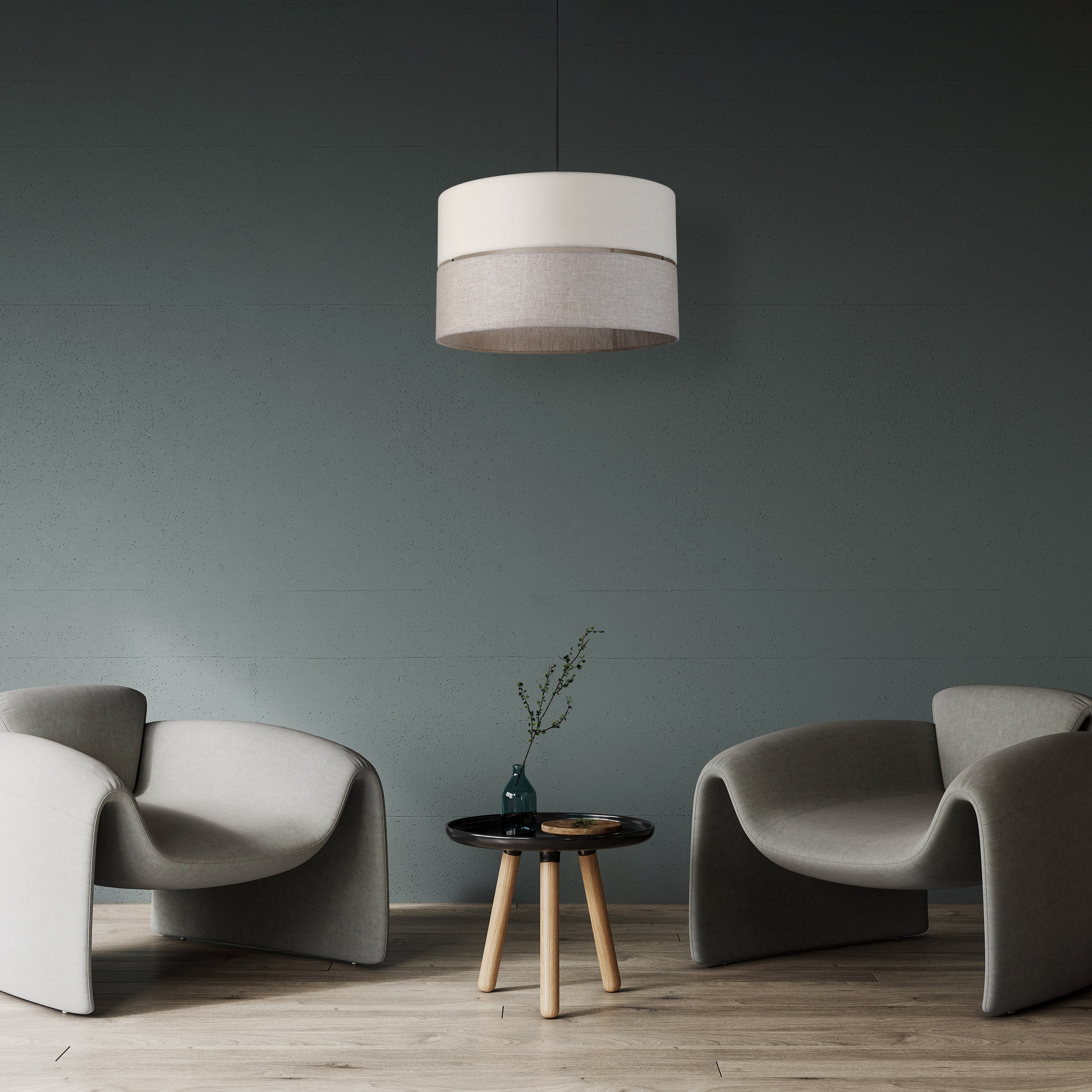 ECO Scandinavian Pendant Ceiling Light Fixture for Kitchen Island, Dining Room & Living Room – Minimalist Lighting