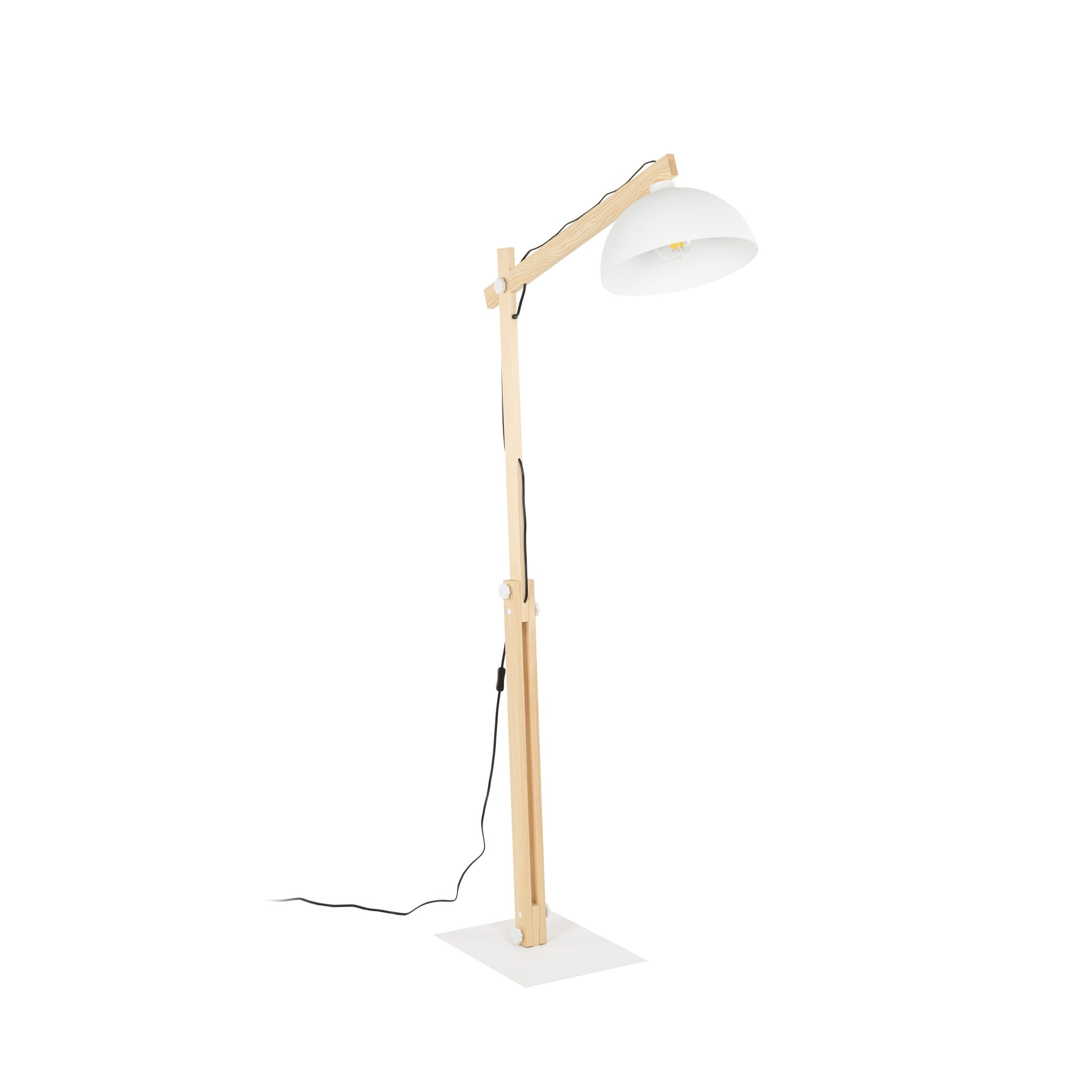 OSLO White Scandinavian Floor Lamp (Clearance)
