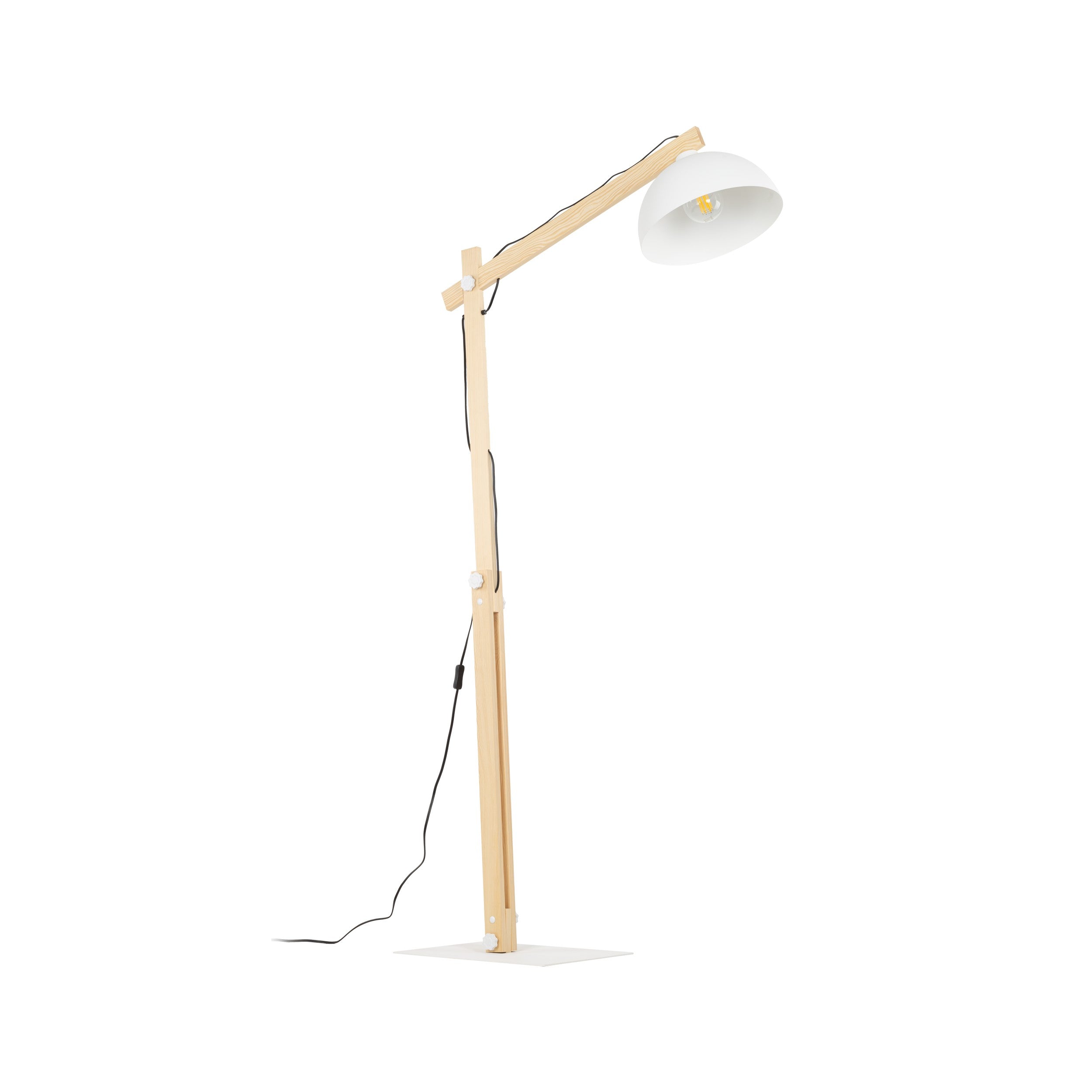 OSLO White Scandinavian Floor Lamp (Clearance)