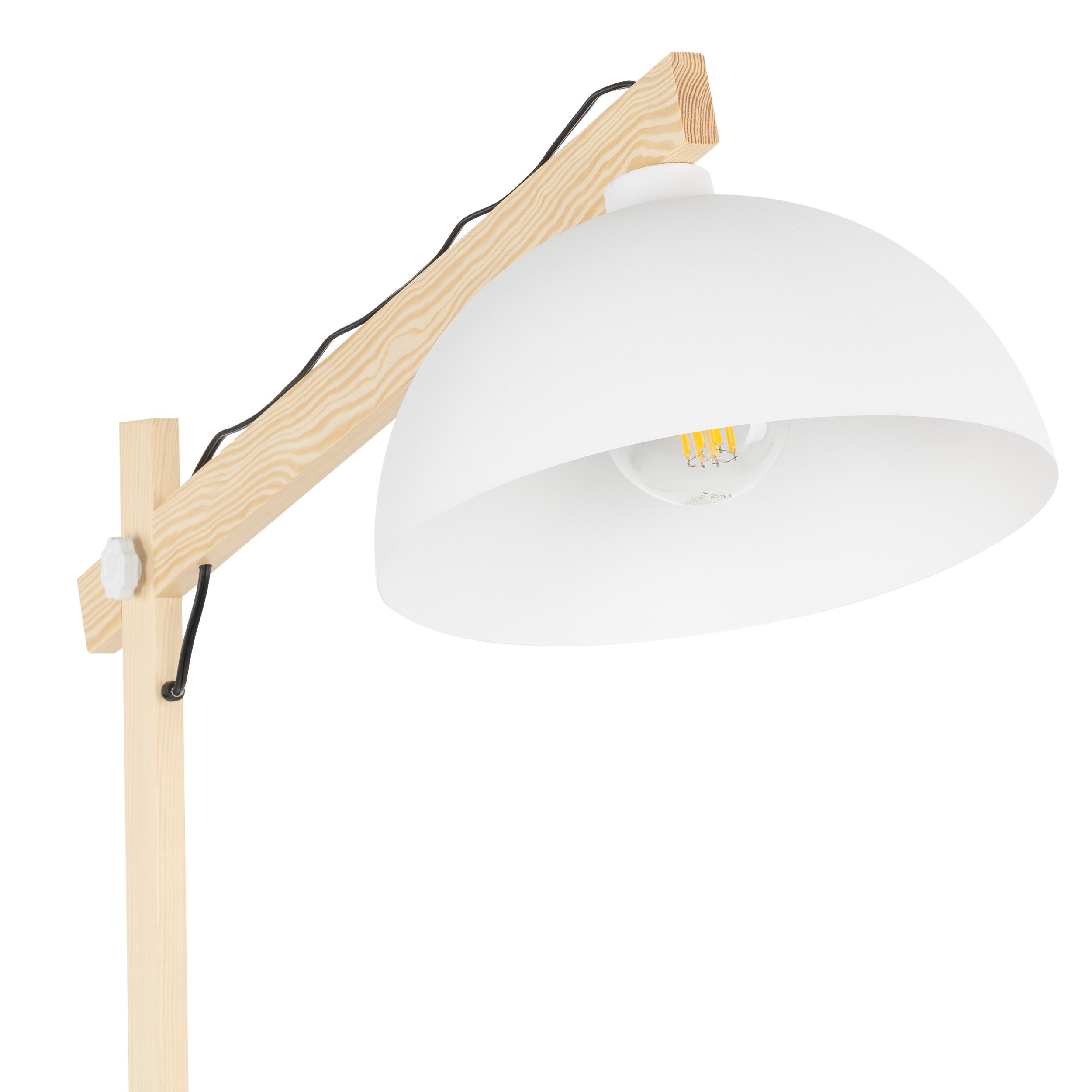 OSLO White Scandinavian Floor Lamp (Clearance)