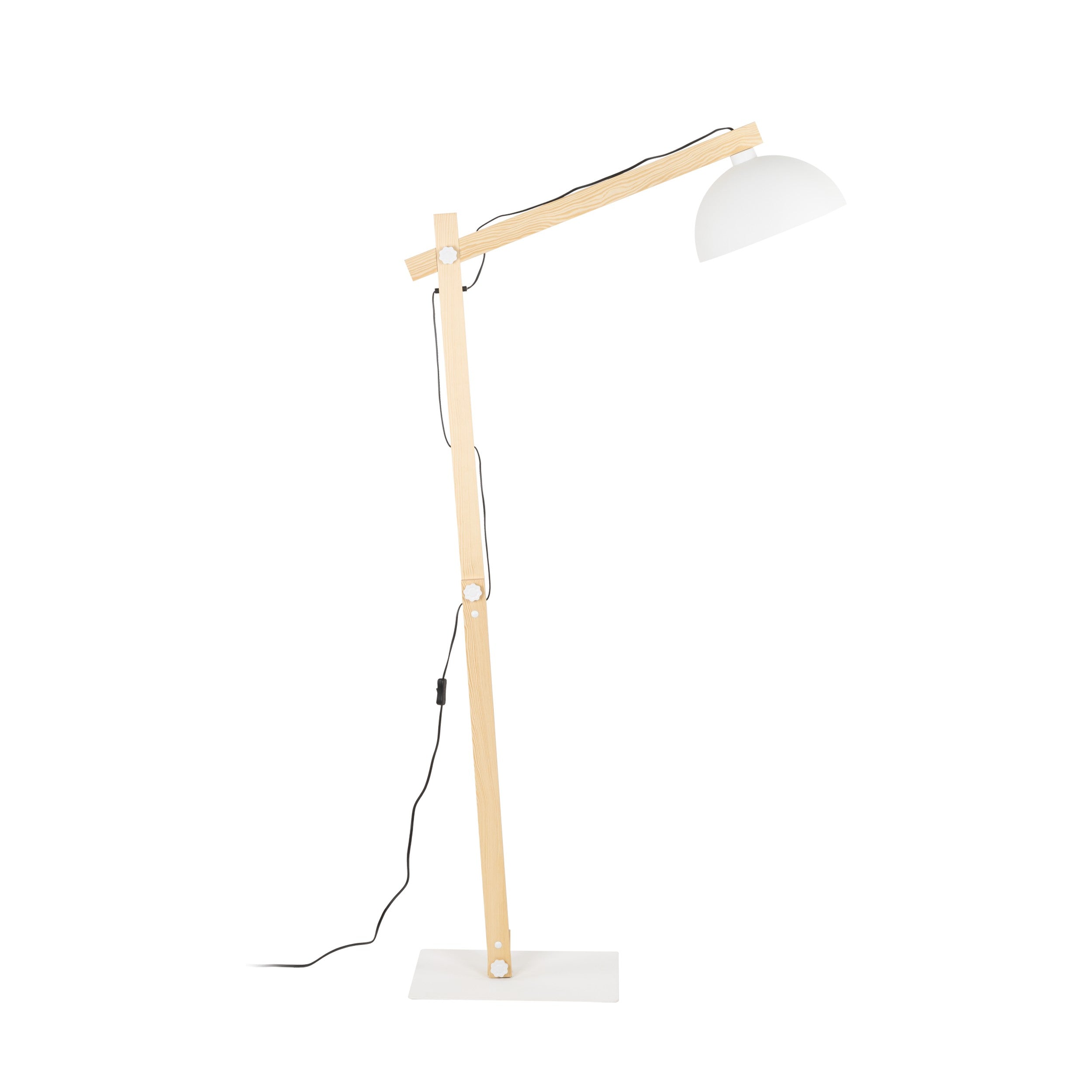 OSLO White Scandinavian Floor Lamp (Clearance)