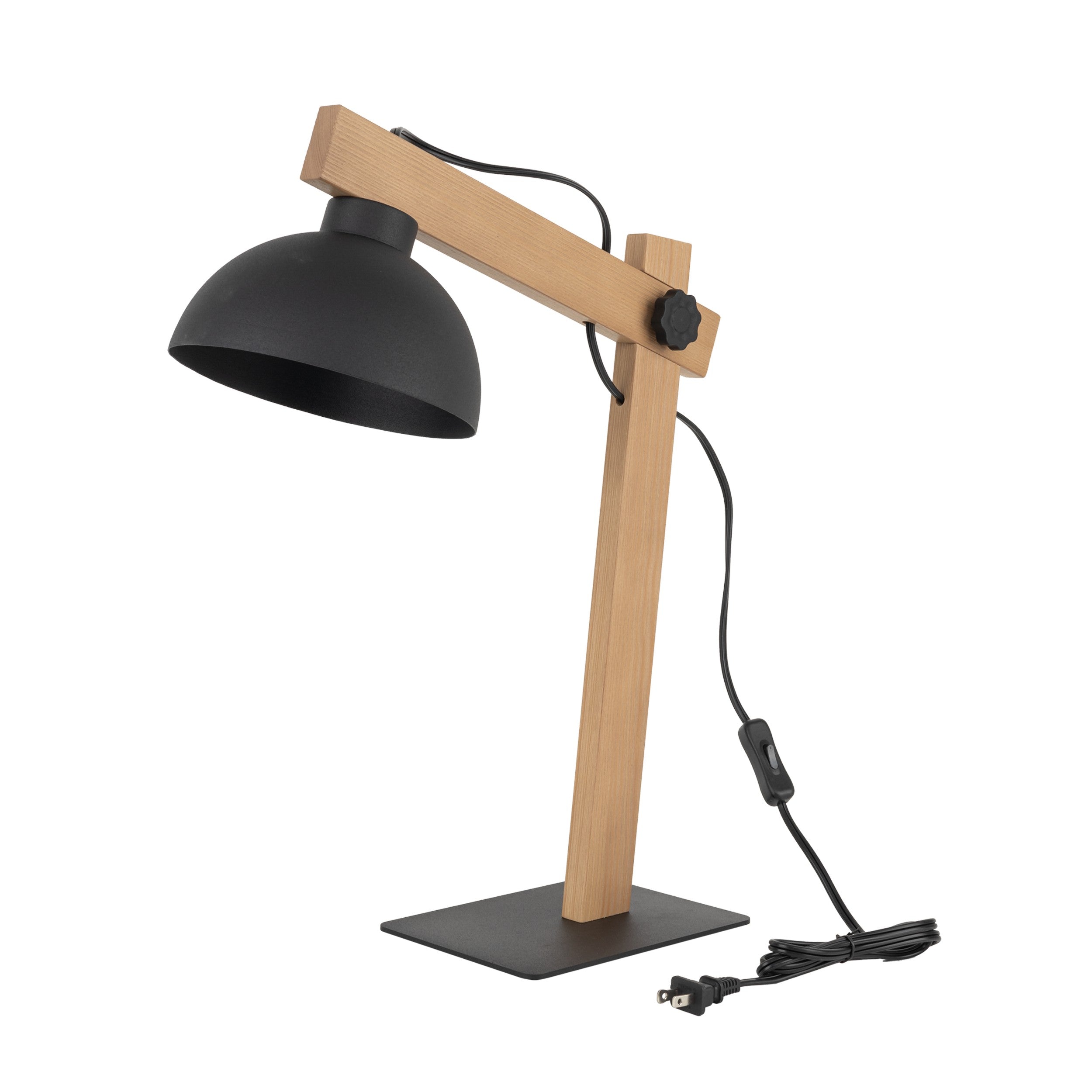 OSLO Black Scandinavian Night Lamp