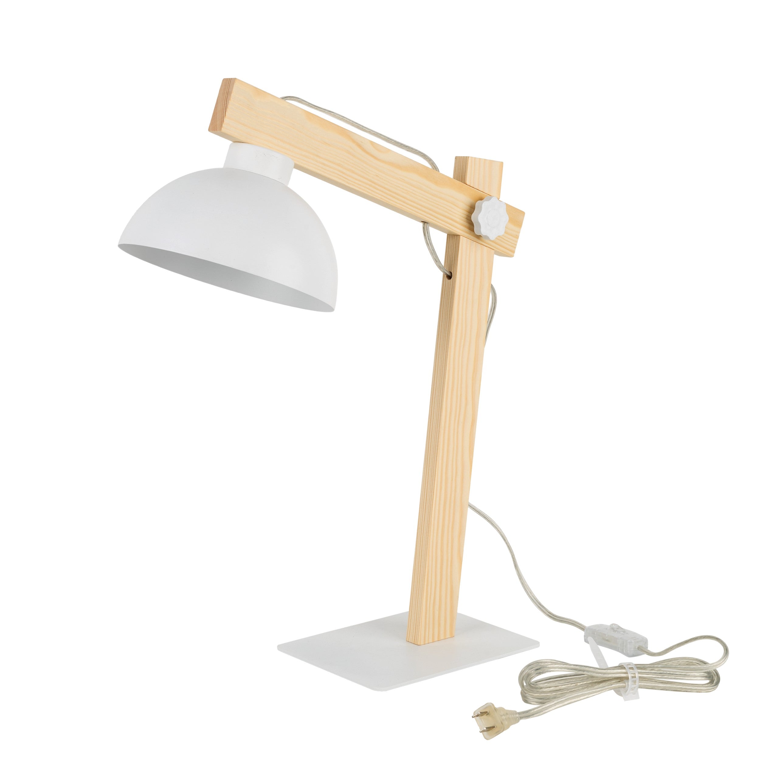 OSLO White Scandinavian Night Lamp