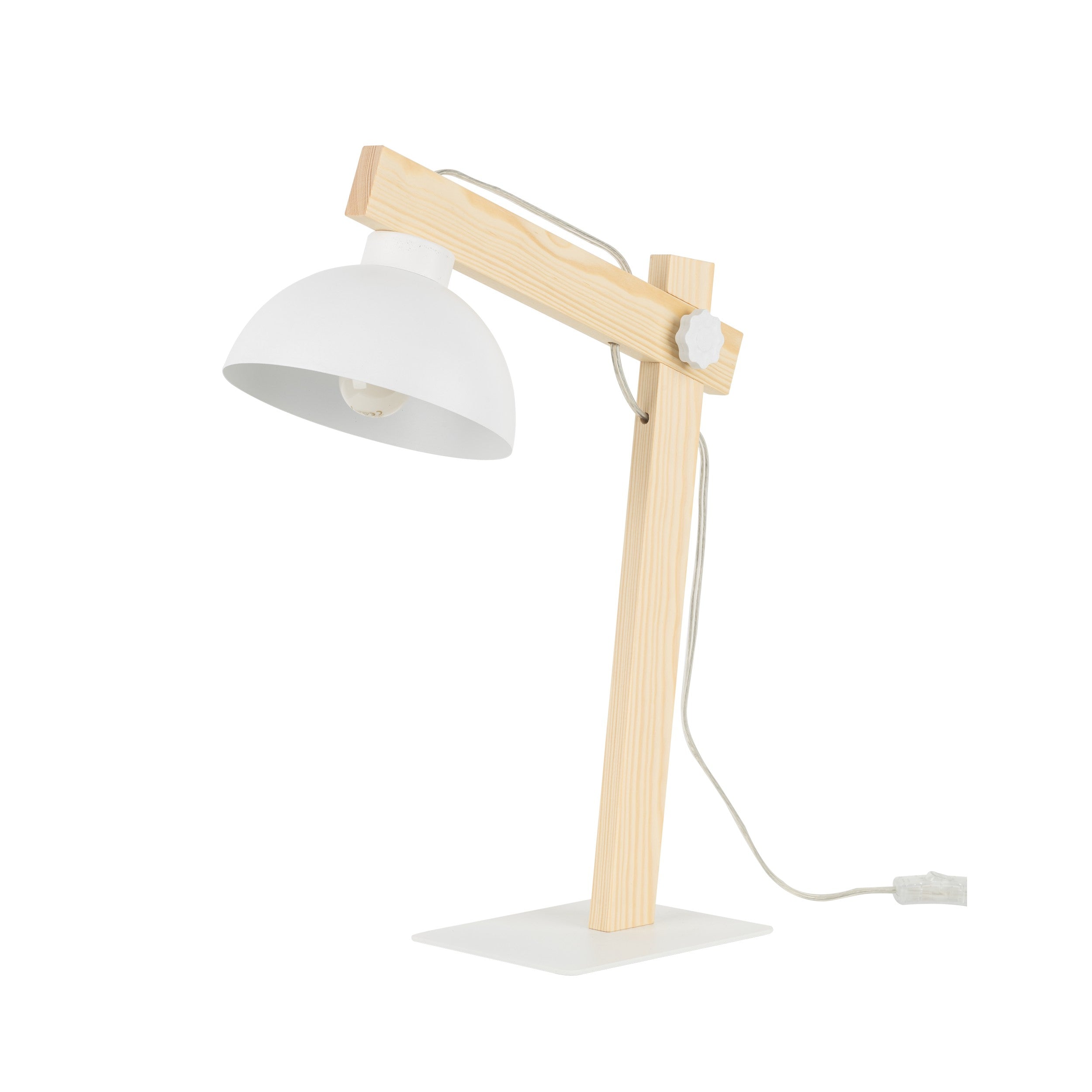 OSLO White Scandinavian Night Lamp