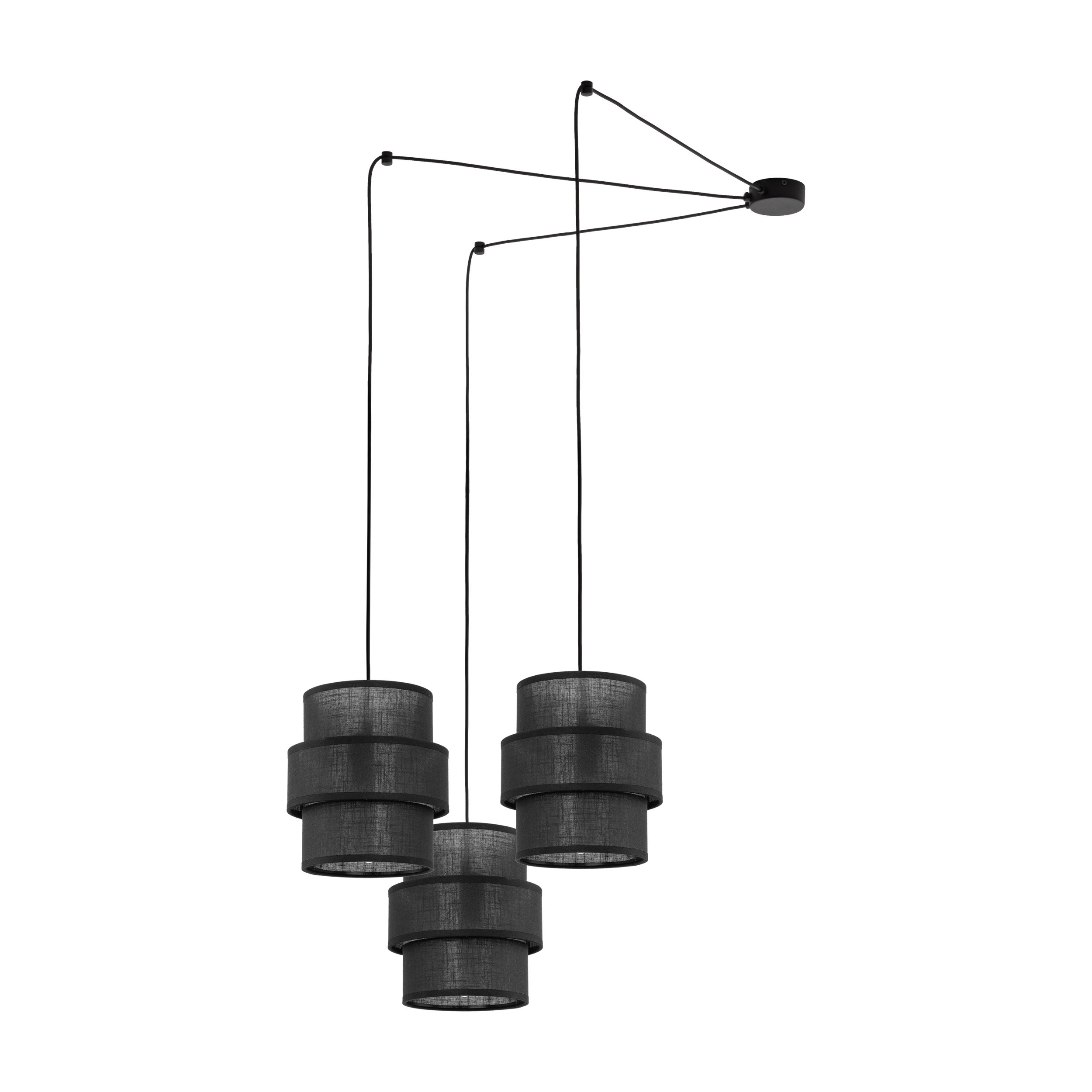 CALISTO Black Mid-Century Modern Pendant Light 3