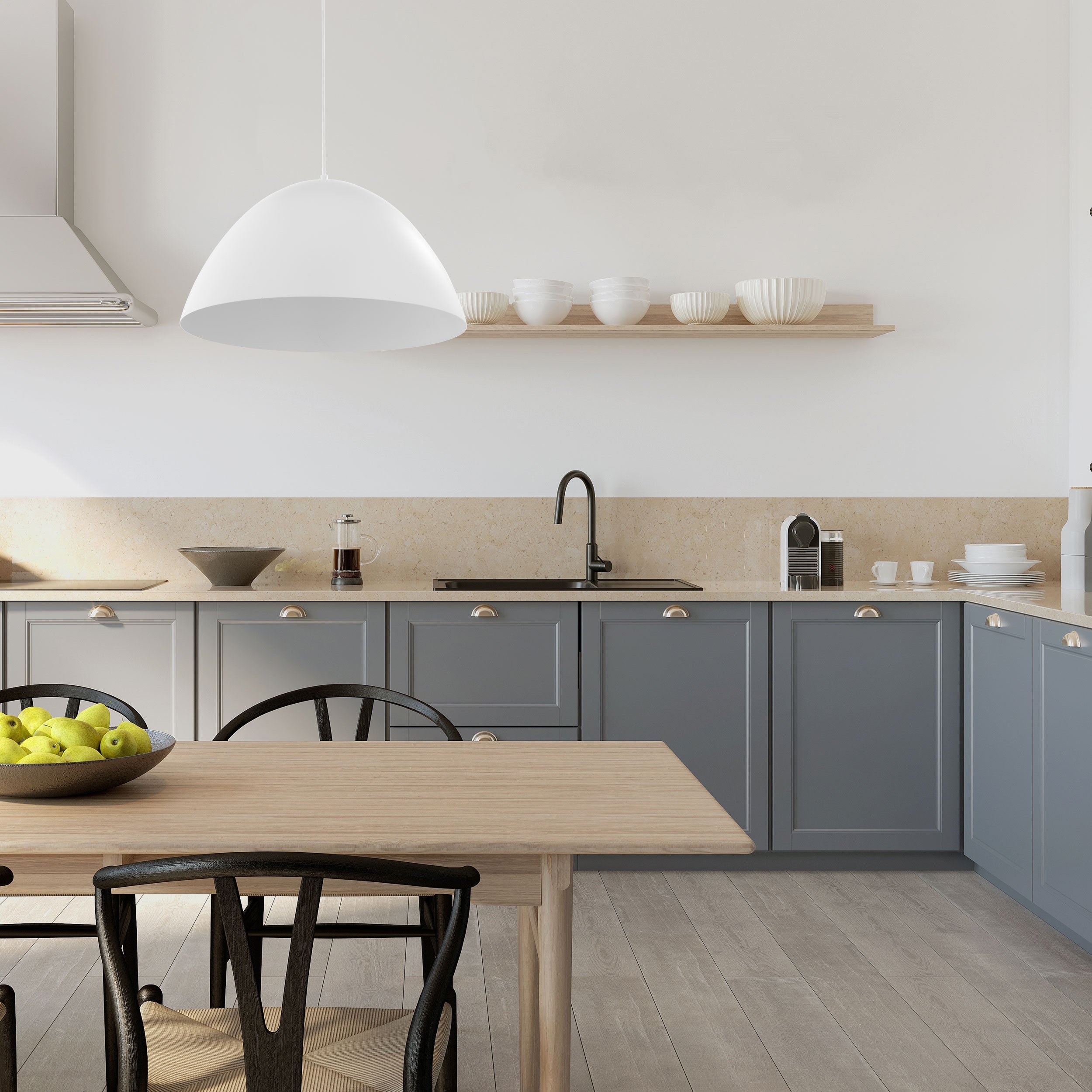 FARO Mid-Century Modern Pendant Light L