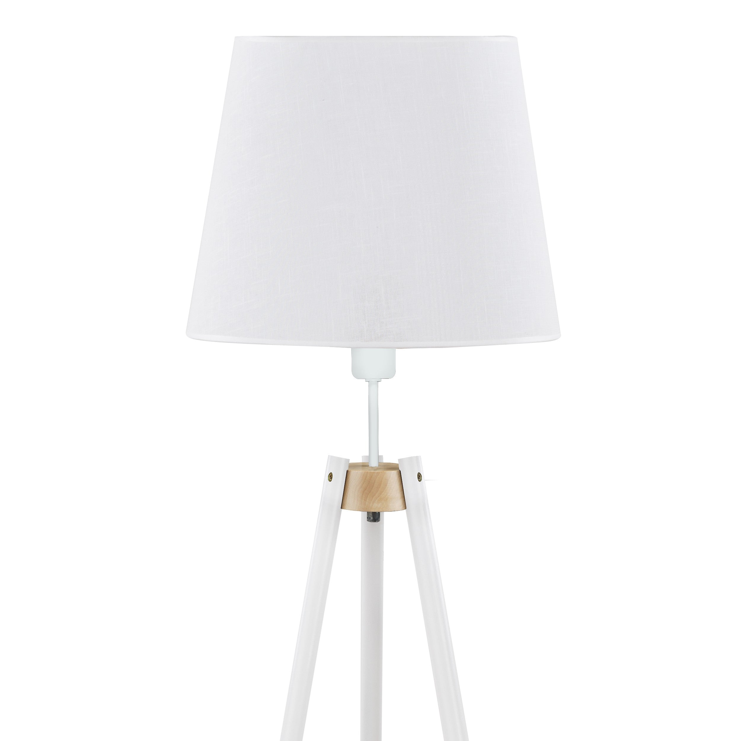 VAIO White Tray Table Floor Lamp