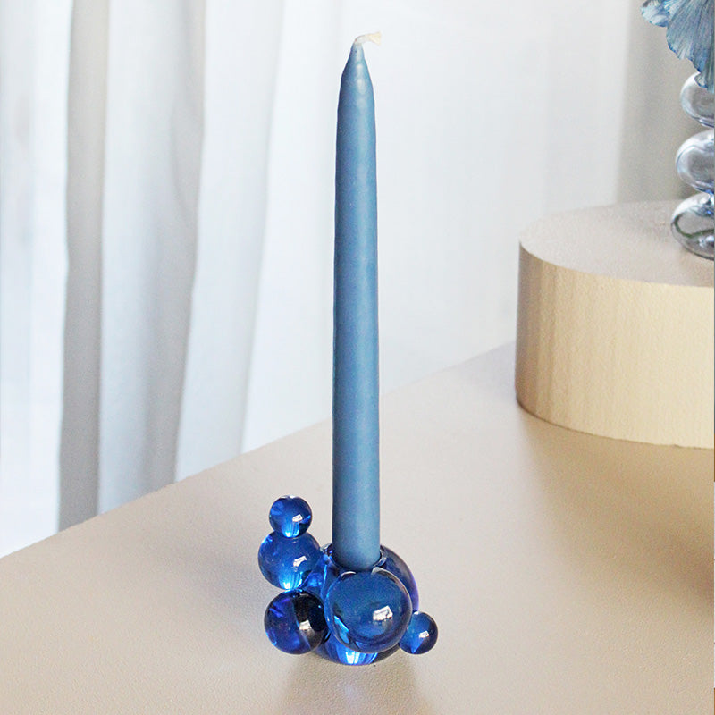 Bubble Candle Holder - Blue
