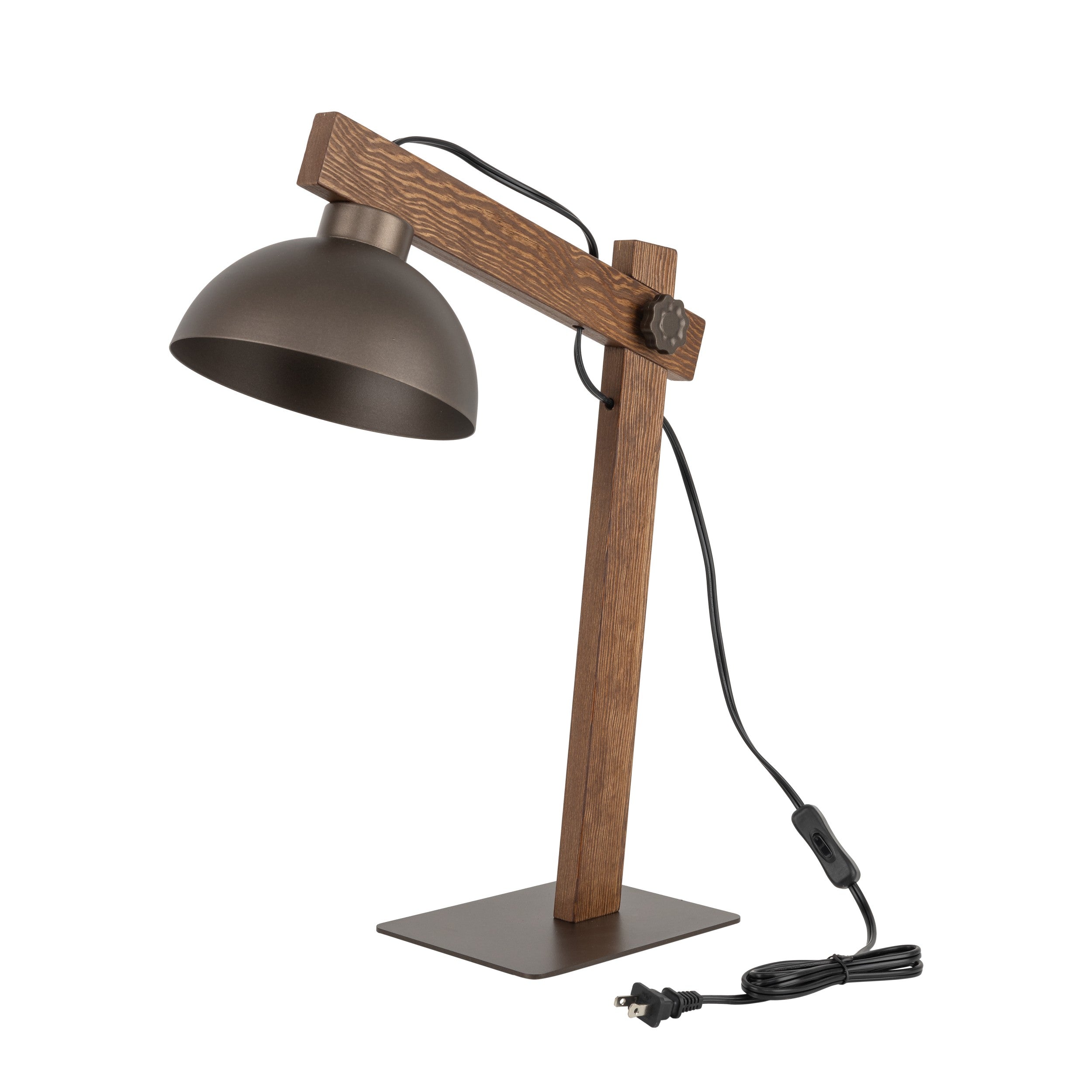 OSLO Brown Scandinavian Night Lamp
