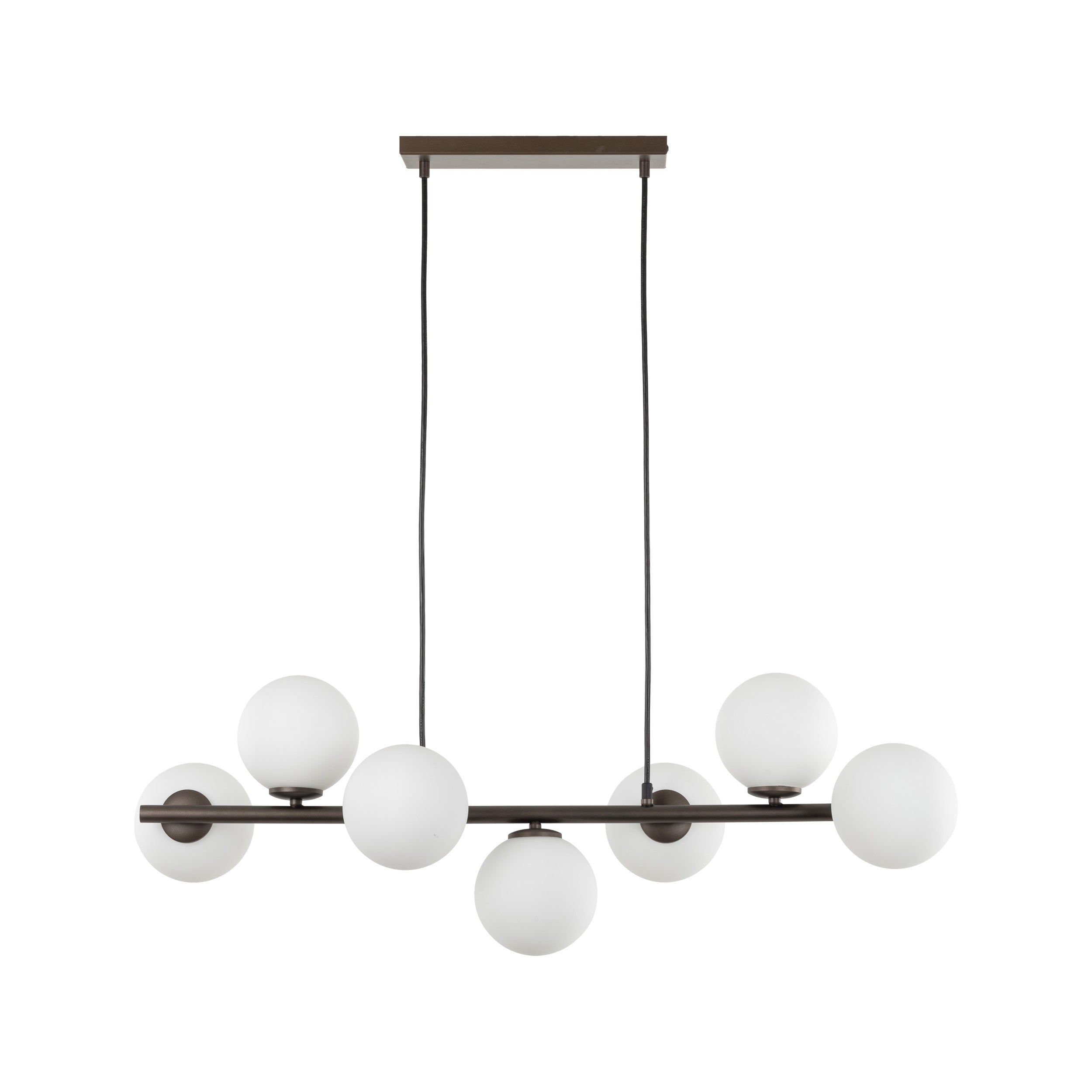 ESTERA 7-Light Scandinavian Glass Pendant Light for Dining Table & Modern Interiors