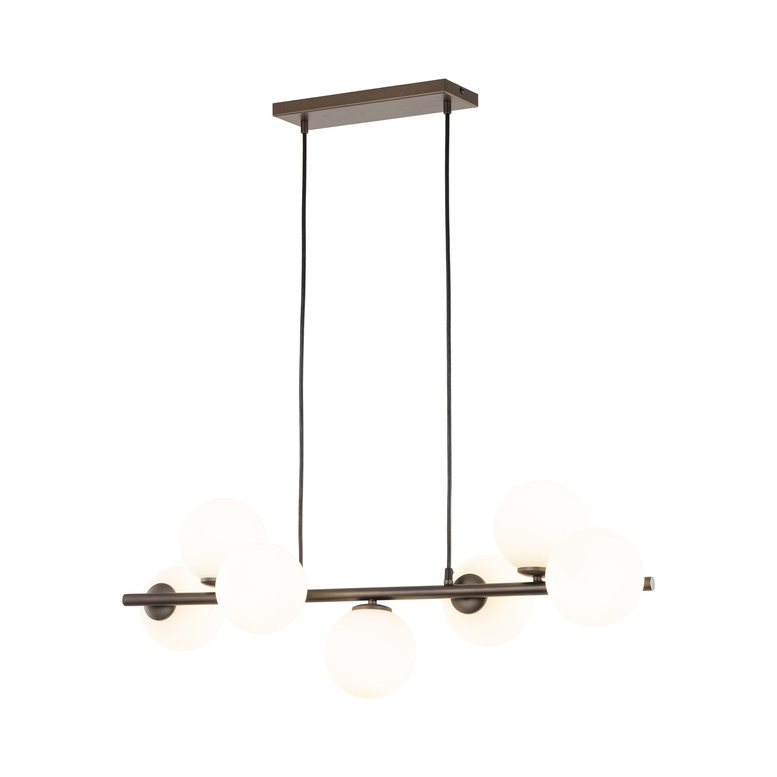 ESTERA 7-Light Scandinavian Glass Pendant Light for Dining Table & Modern Interiors