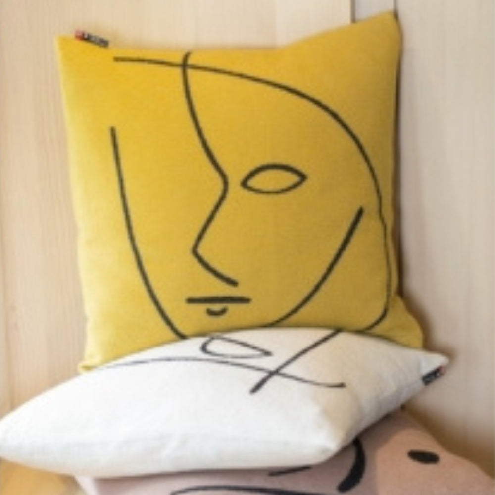 NOVA Cushion Cover "Mouth" by David Fusseneger Multi