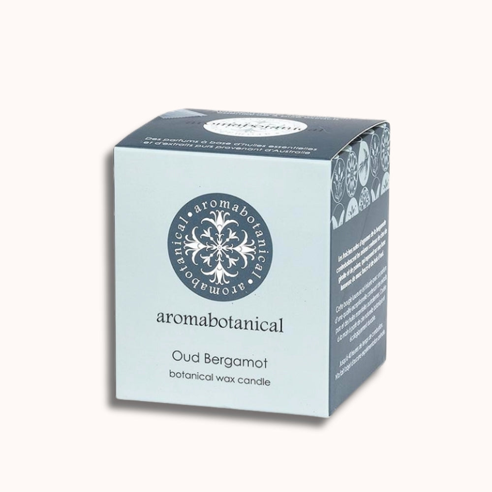 Small Oud Bergamot Scented Candle