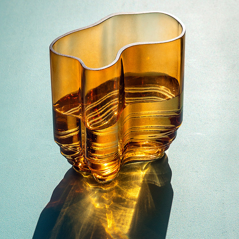 Lake Vase Amber