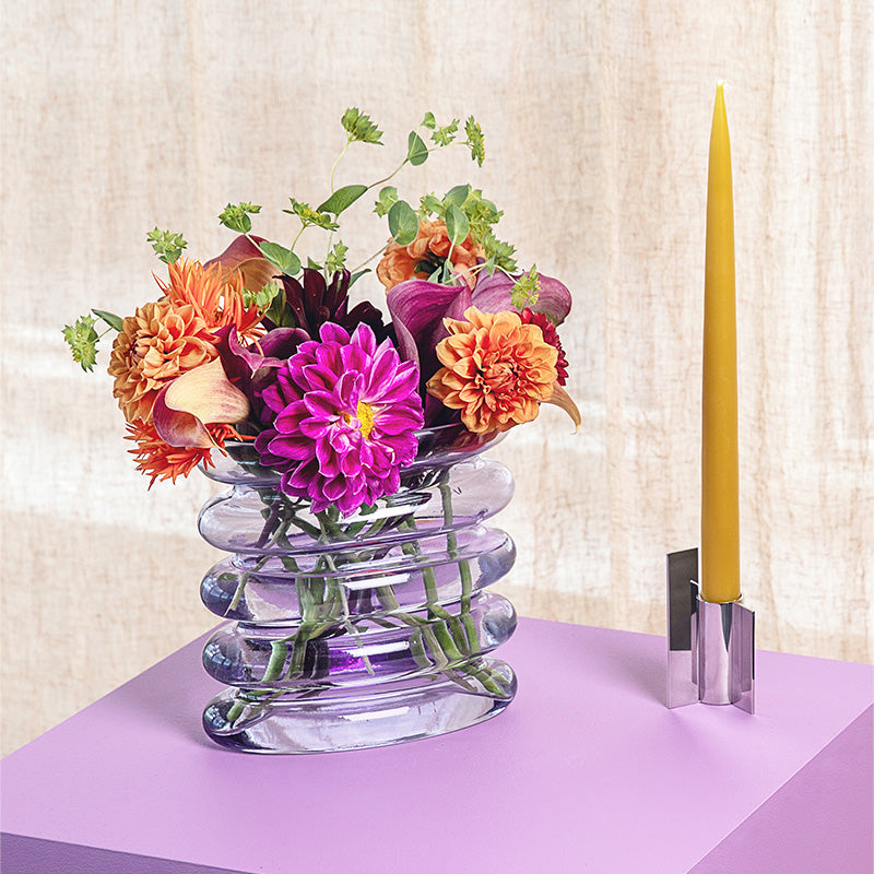 Repeat Vase, Blue Purple