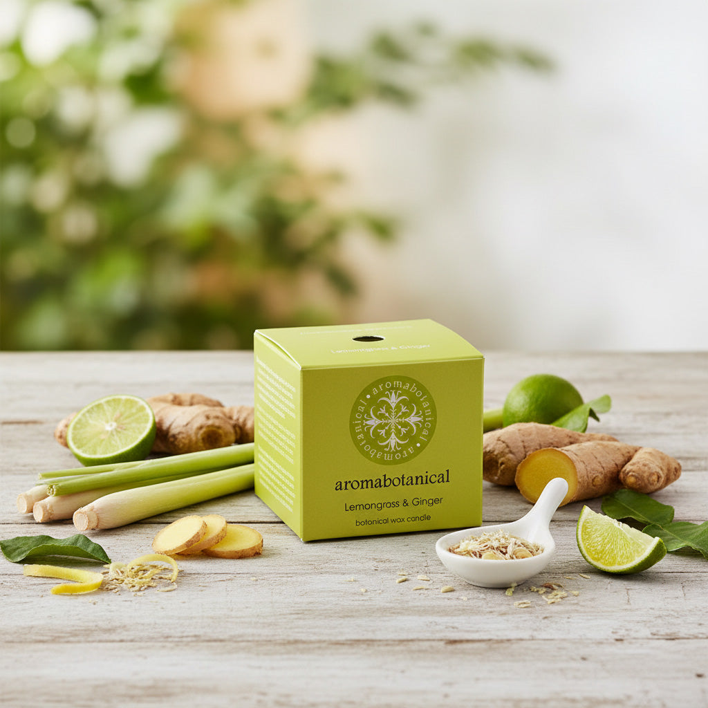 Mini bougie citronnelle et gingembre