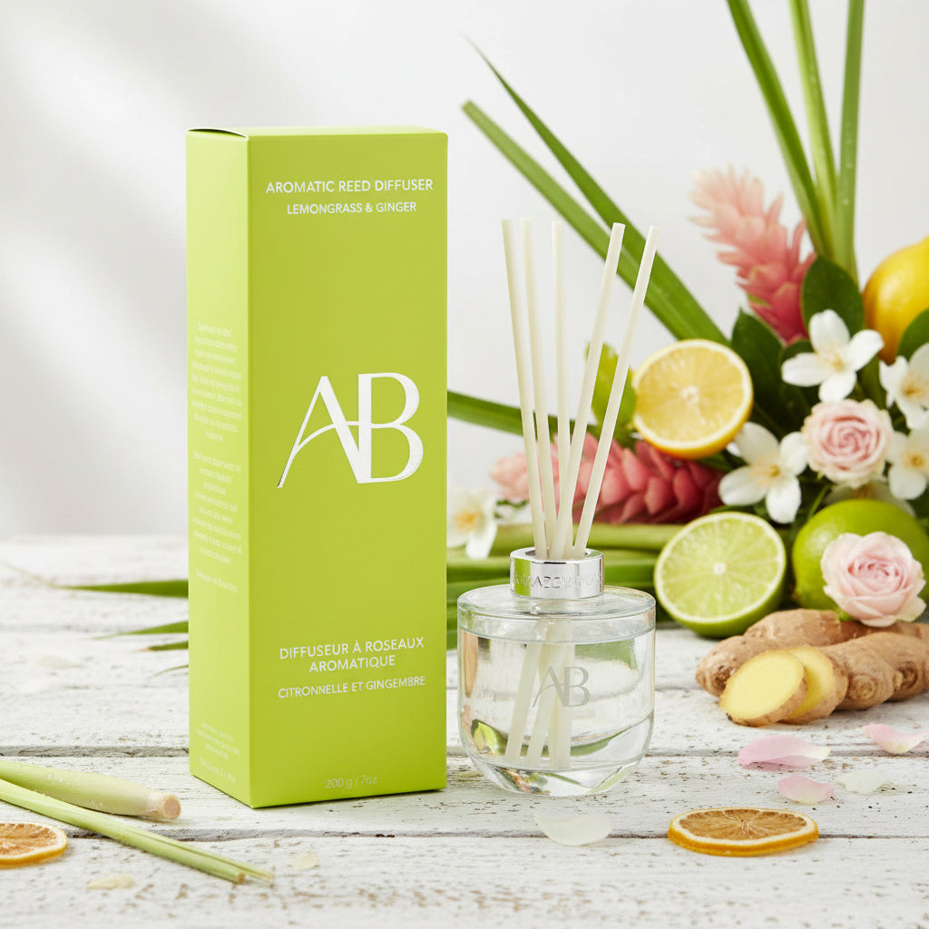 Lemongrass & Ginger Luxury Reed Diffuser