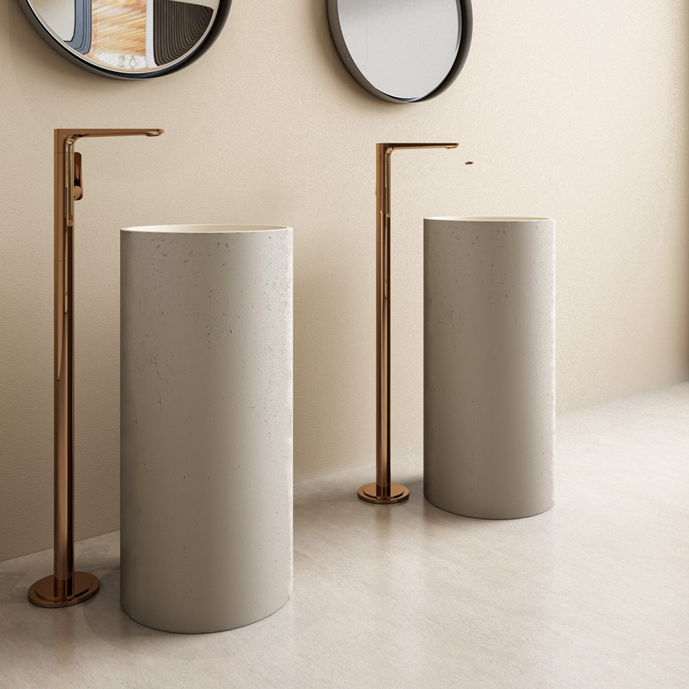Callisto Pedestal Sink - Matt Ivory