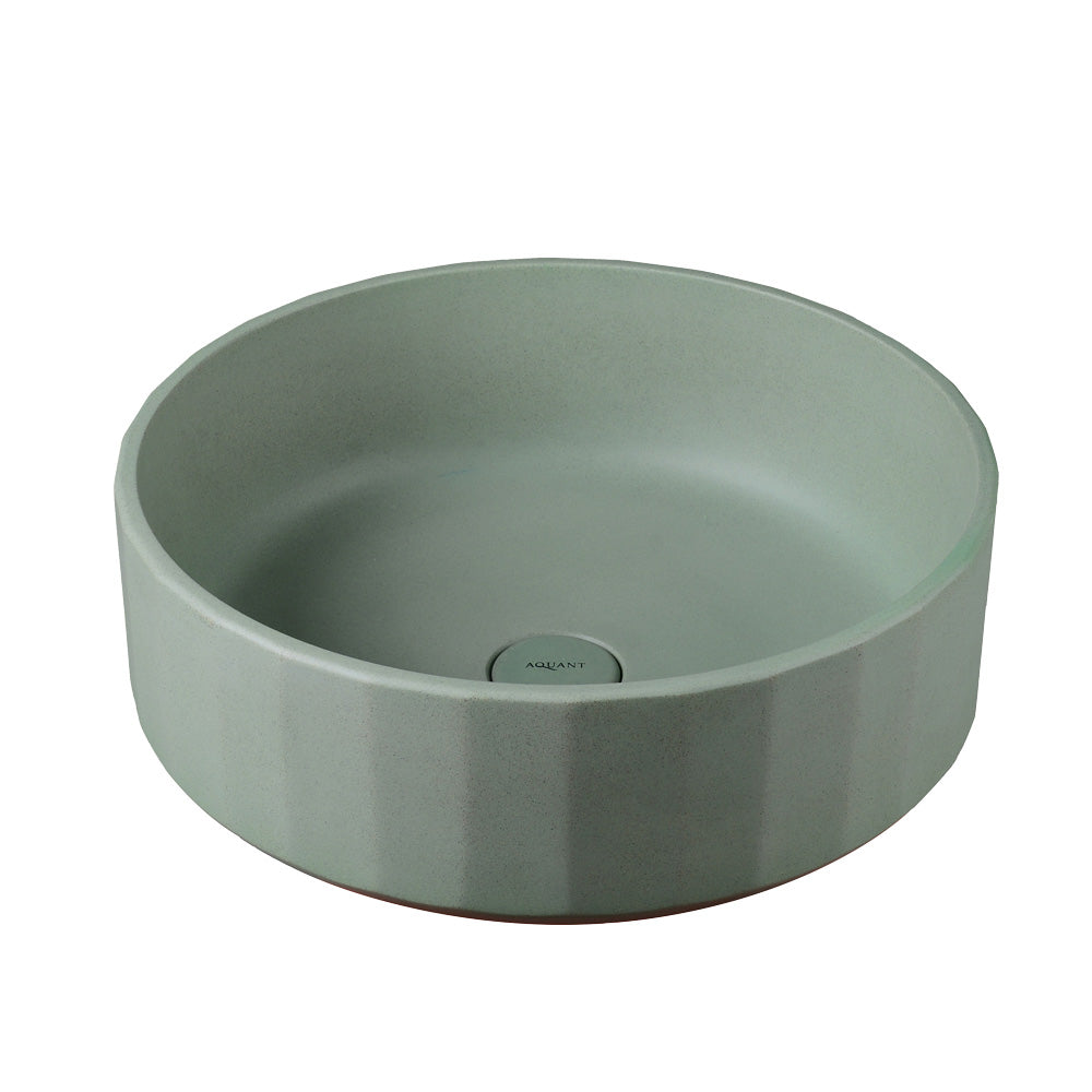 Évier sur table Orbito - Vert olive