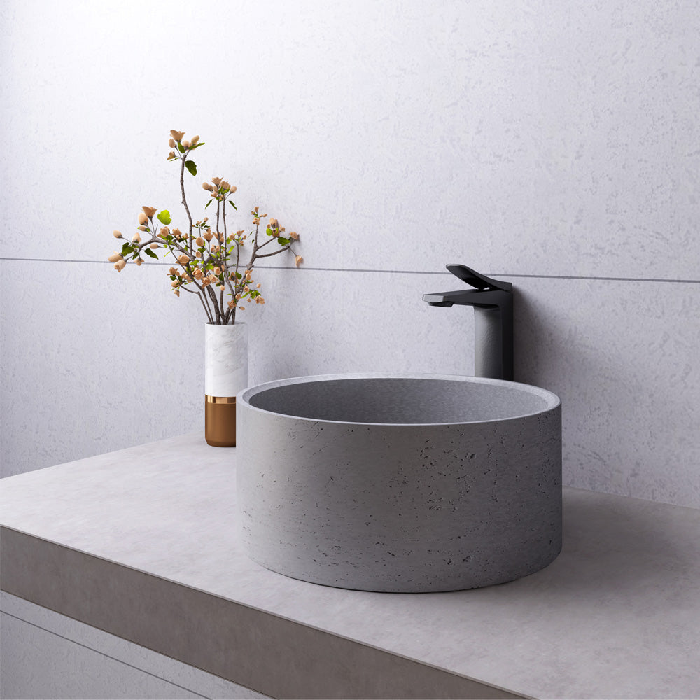 Évier sur table Spheris - Gris mat