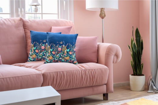 Beautiful Cushions on a sofa